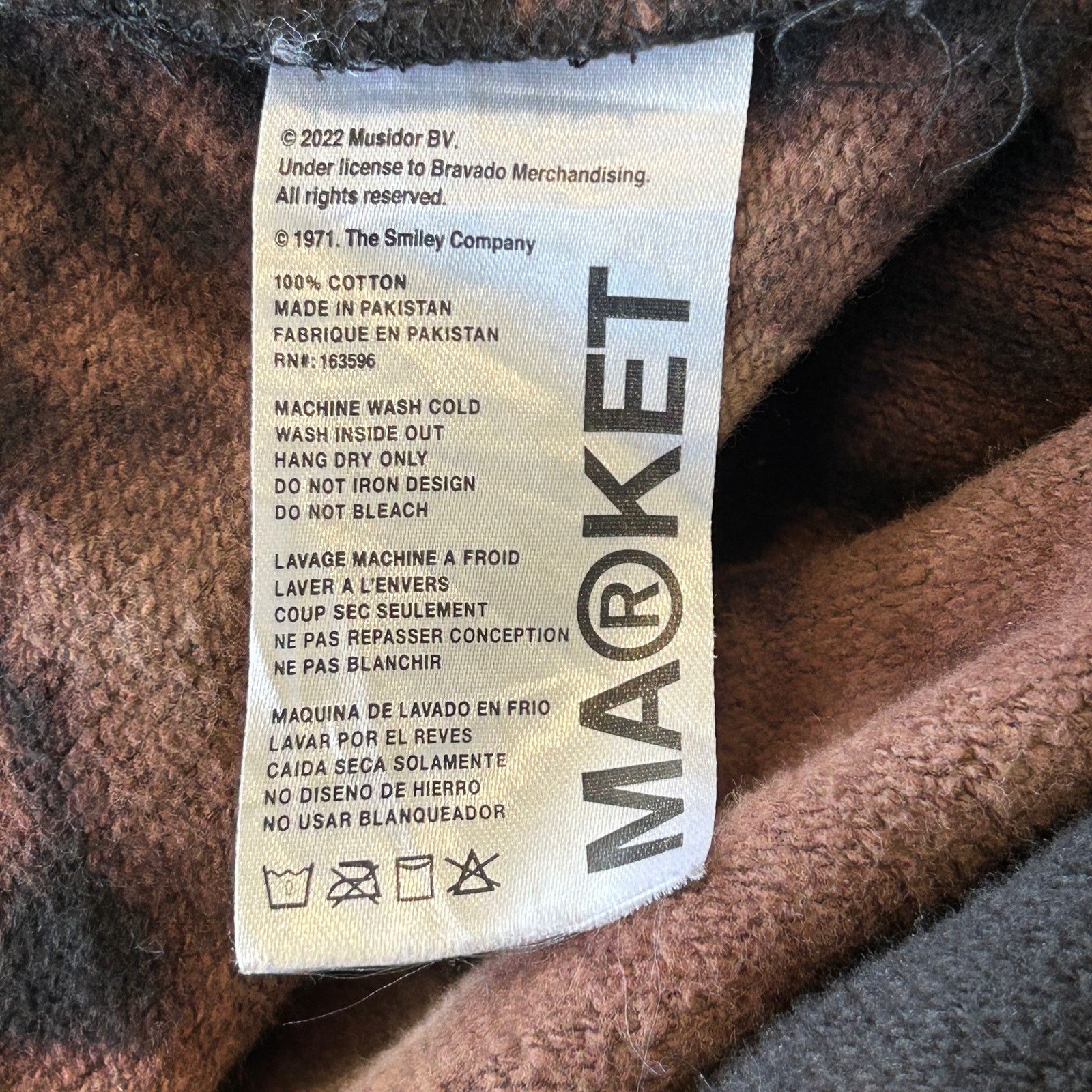 Market Smiley X MARKET Rolling Stone Joggers Brown Black Tie Dye XL Size US 36 / EU 52 - 14 Thumbnail