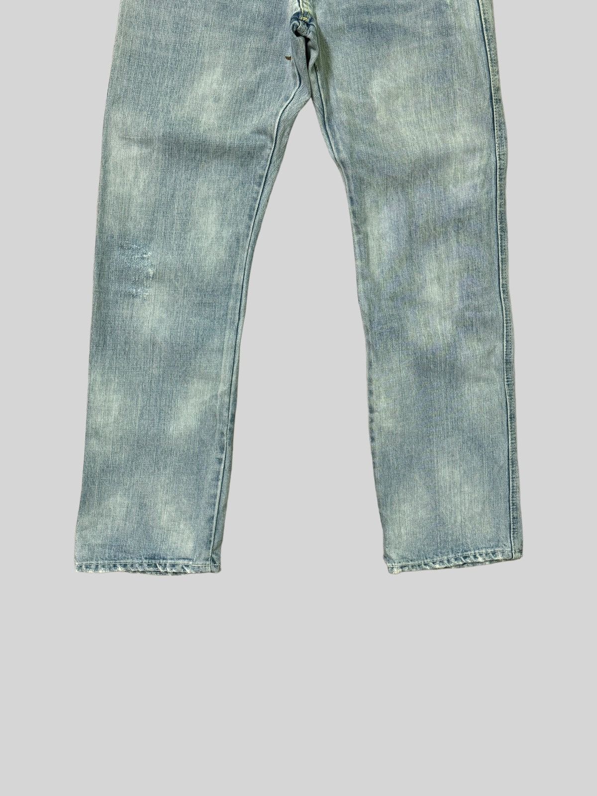 Japanese Brand Distressed COCOLULU Mud WashThrashed Faded Jeans Size US 30 / EU 46 - 6 Thumbnail