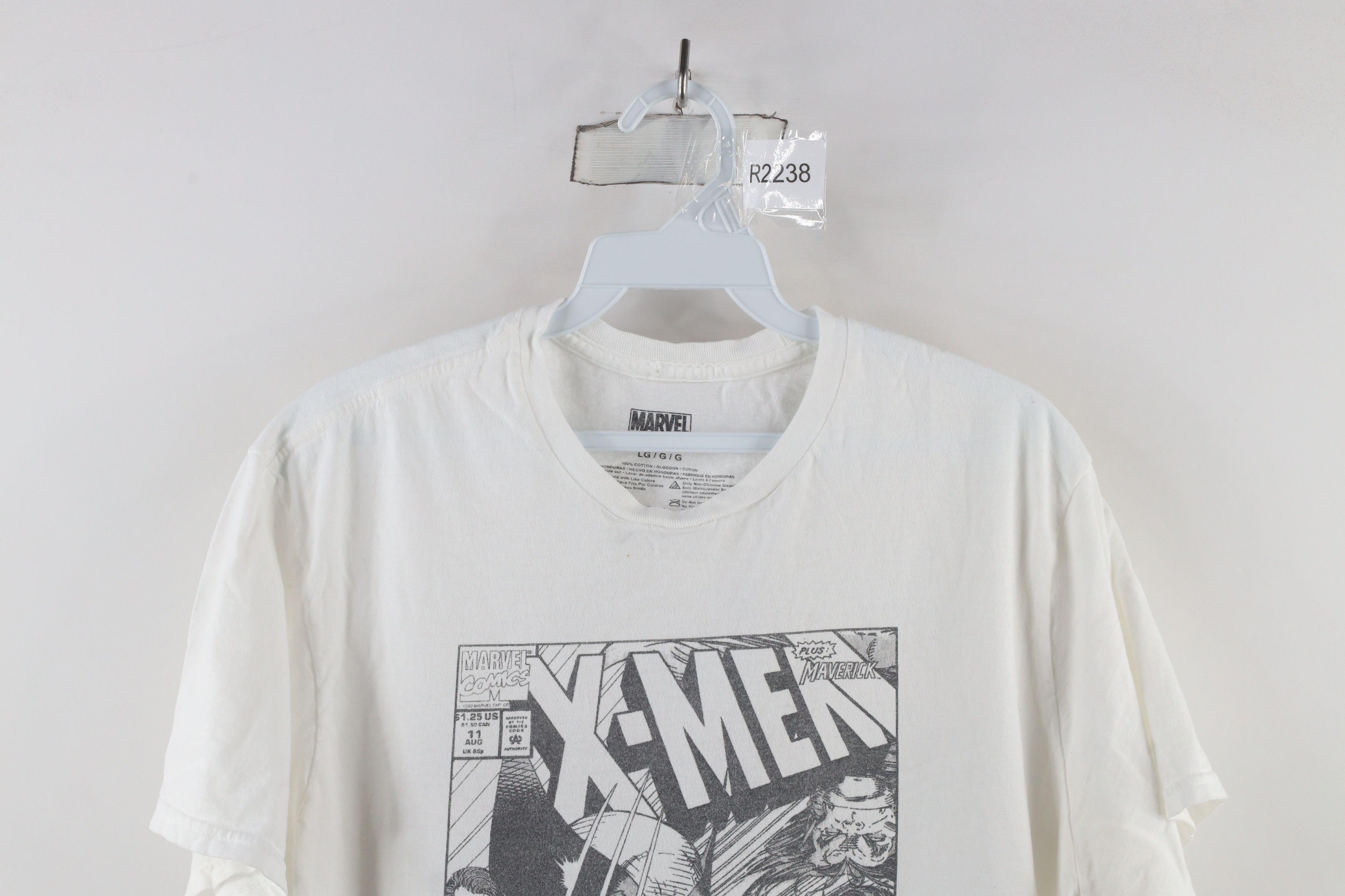 Vintage Retro Marvel Comics Wolverine Scratch Short Sleeve T-Shirt Size US L / EU 52-54 / 3 - 2 Thumbnail