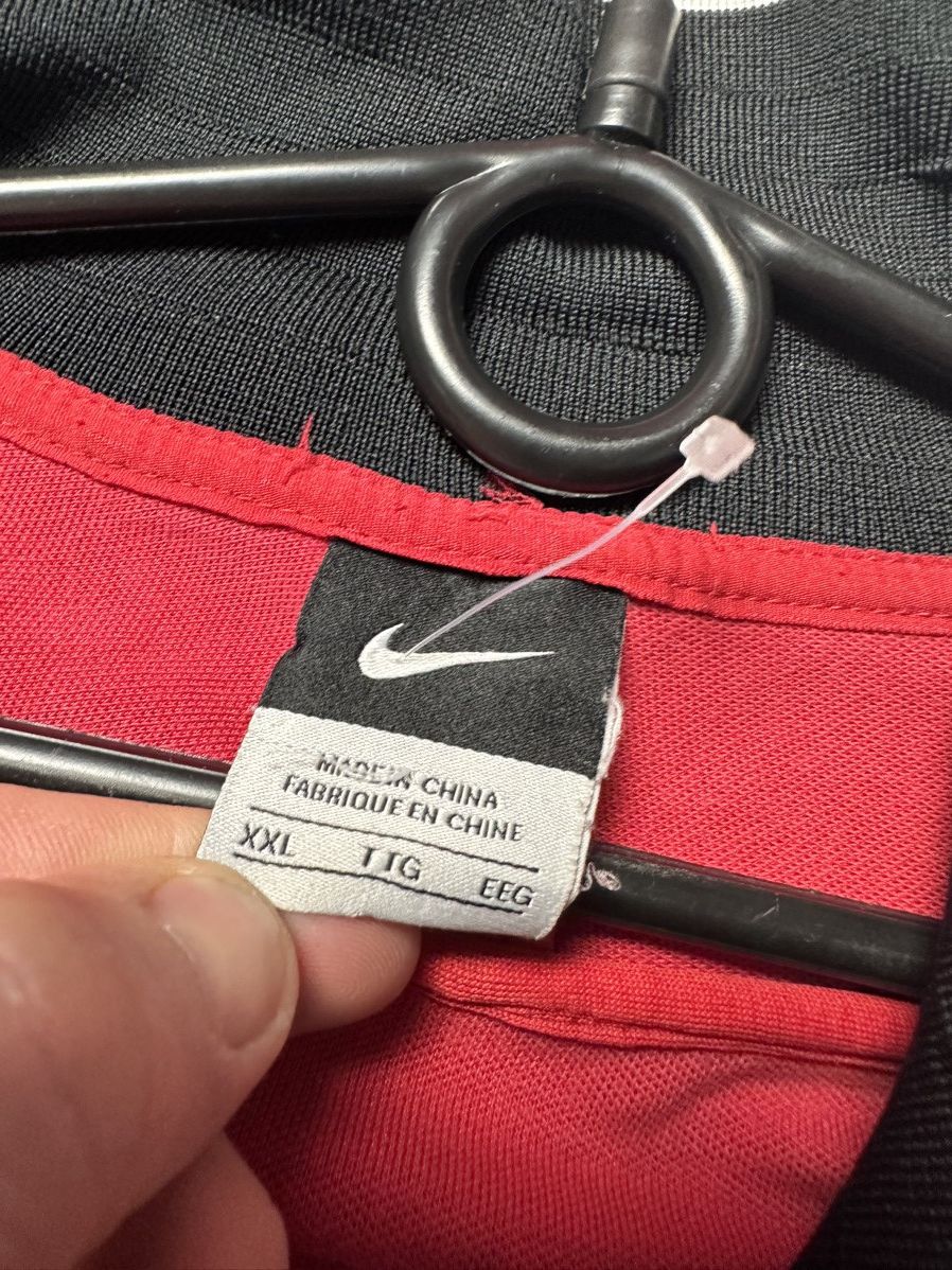 Nike × Vintage Vintage Nike PSV soccer track jacket size XXL red Size US XXL / EU 58 / 5 - 7 Thumbnail