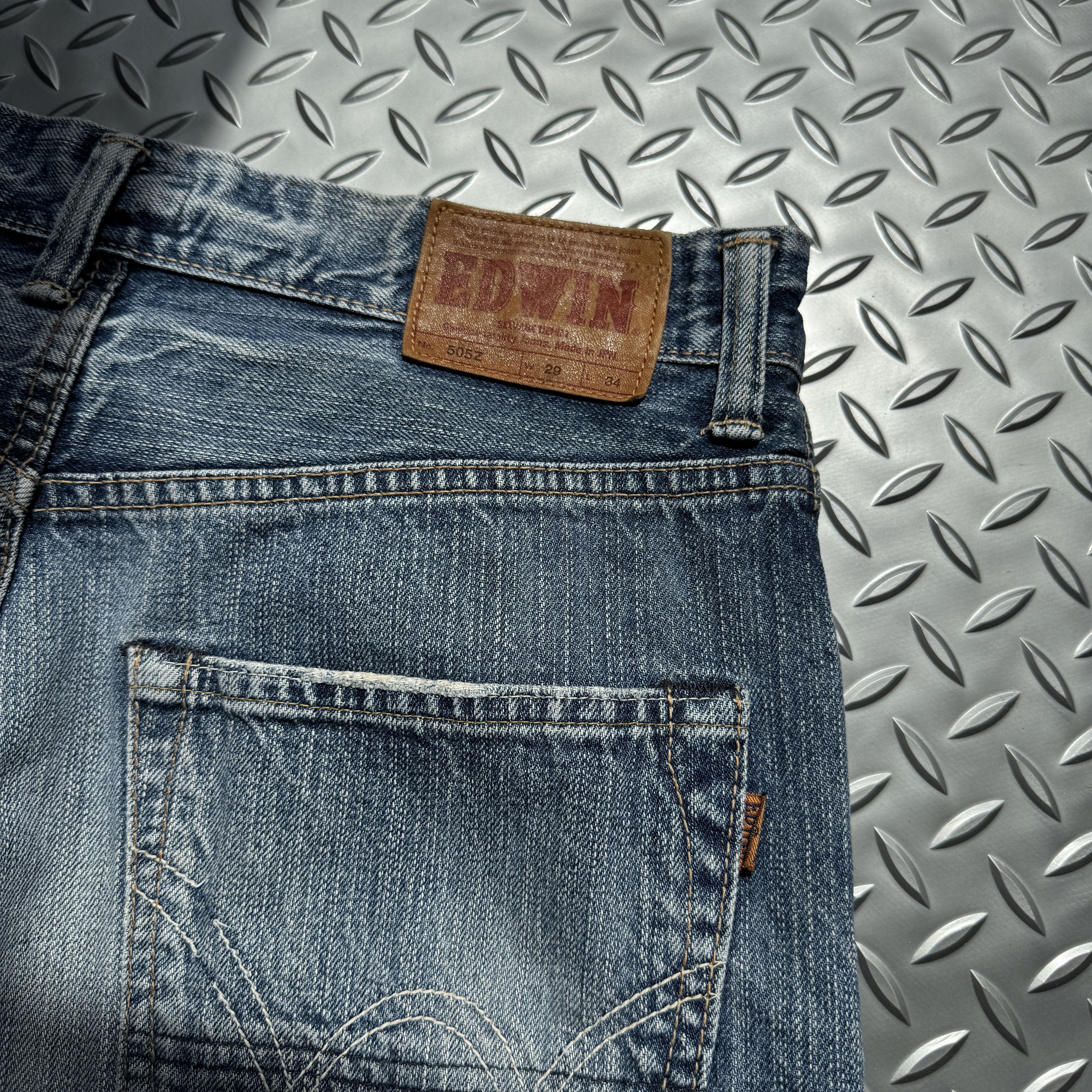 Edwin Edwin 505Z Selvedge Denim Size US 29 - 11 Thumbnail