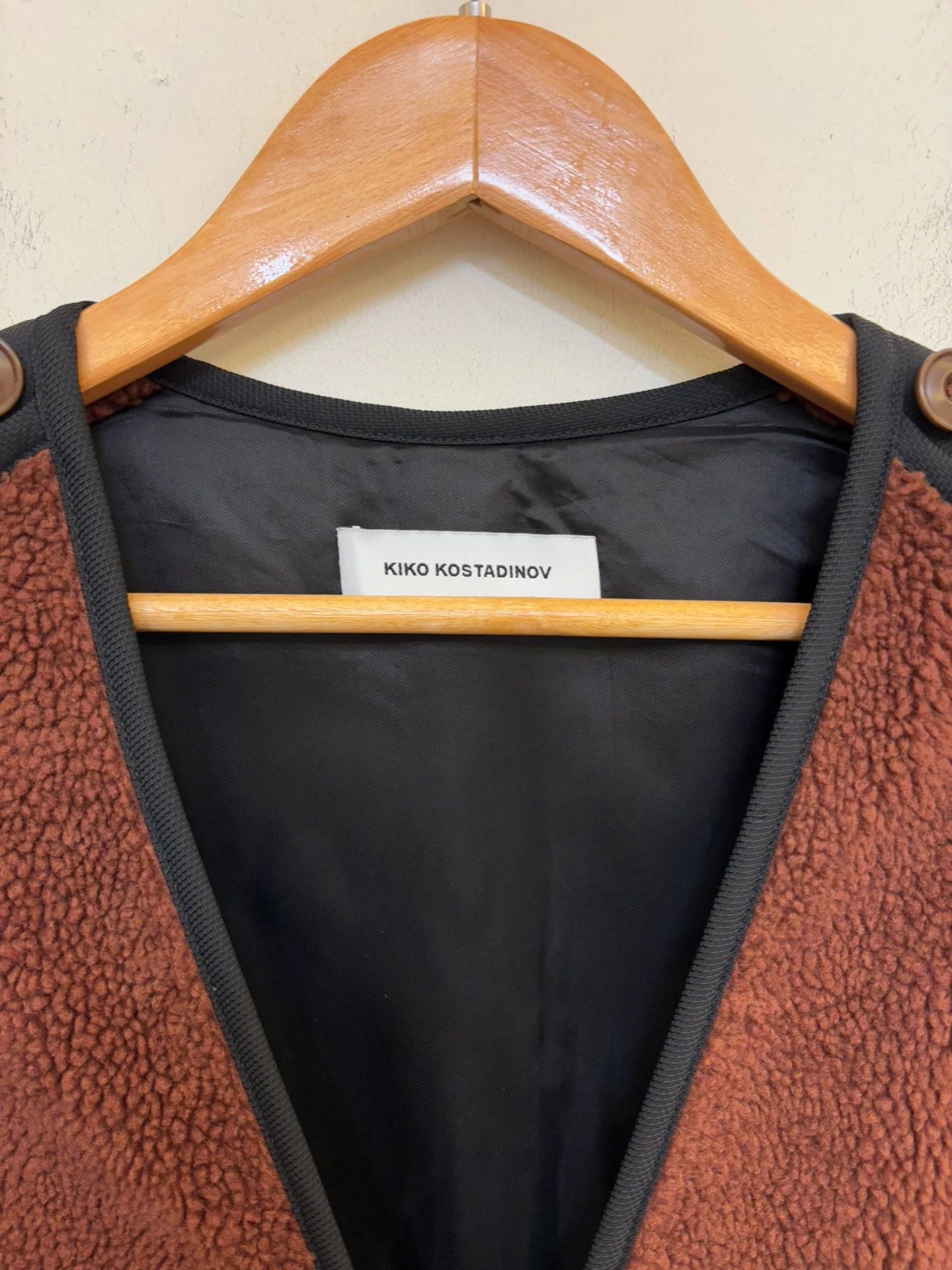 Kiko Kostadinov KIKO KOSTADINOV Fleece Vest Size 50 (Riri Zipper) Size US M / EU 48-50 / 2 - 2 Thumbnail