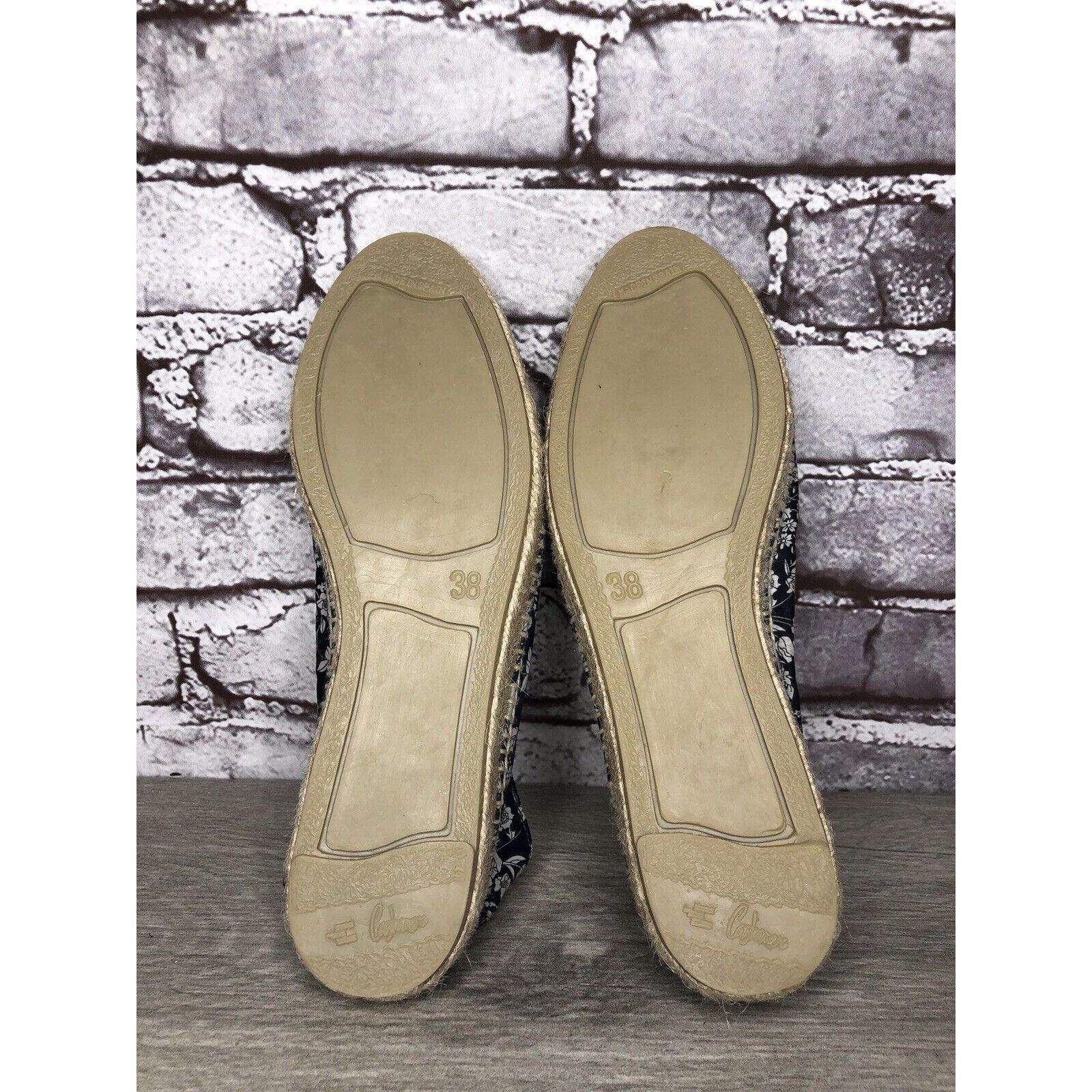Castaner Castaner Espadrilles Blue Floral Canvas Fabric Slip On Flats Size US 7.5 / IT 37.5 - 9 Thumbnail