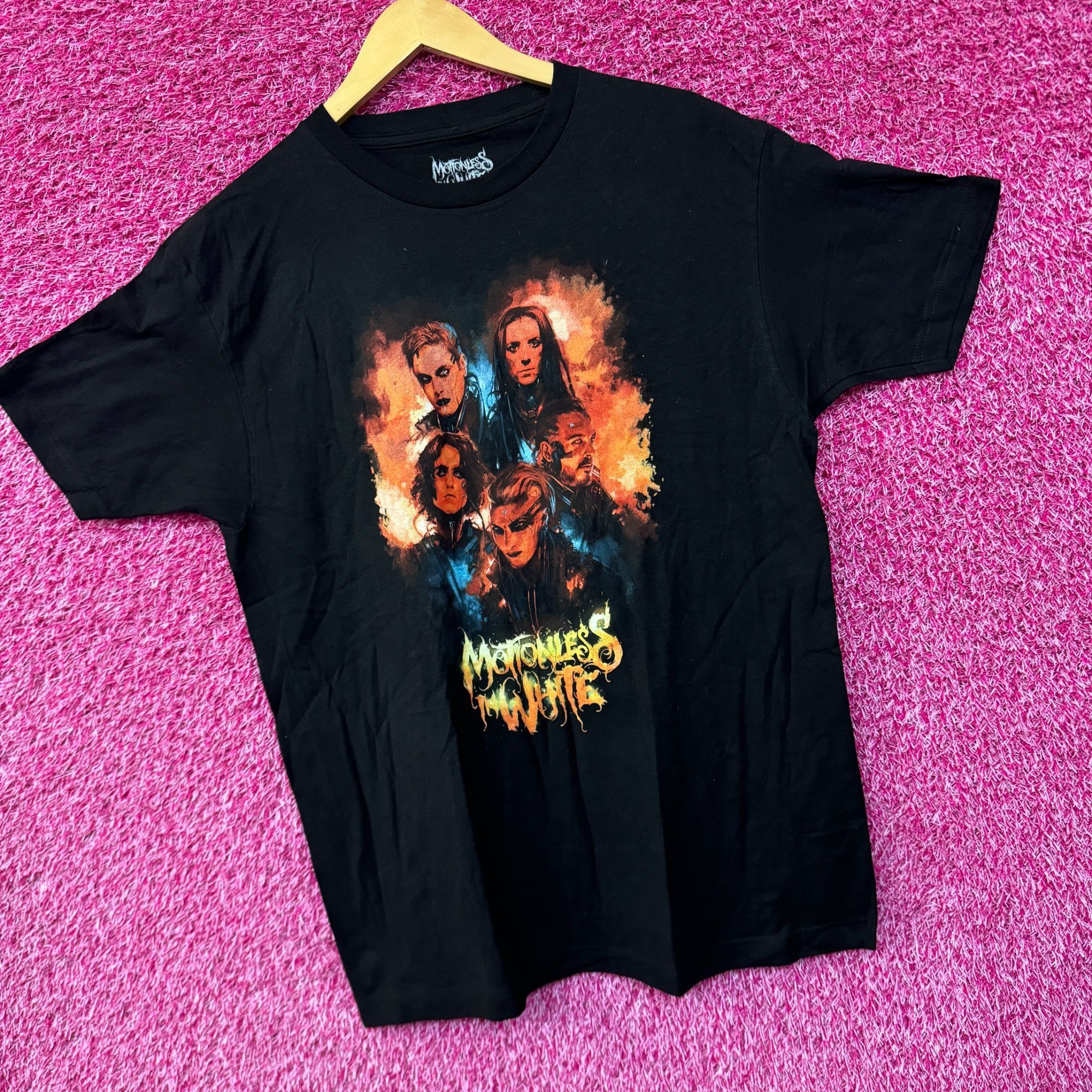 Band Tees Motionless in White Watercolor Portrait T-shirt size XL Size US XL / EU 56 / 4 - 2 Thumbnail