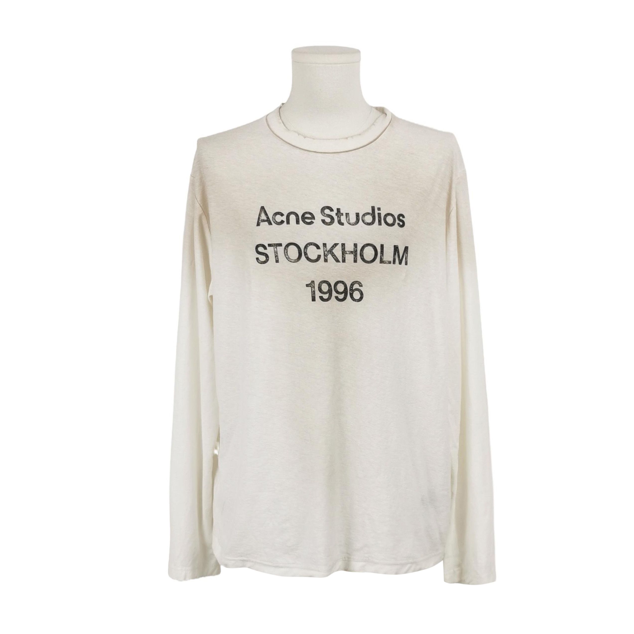 Louis Vuitton Acne Studios Stockholm 1996 Long-Sleeve T-Shirt Size US M / EU 48-50 / 2 - 1 Thumbnail