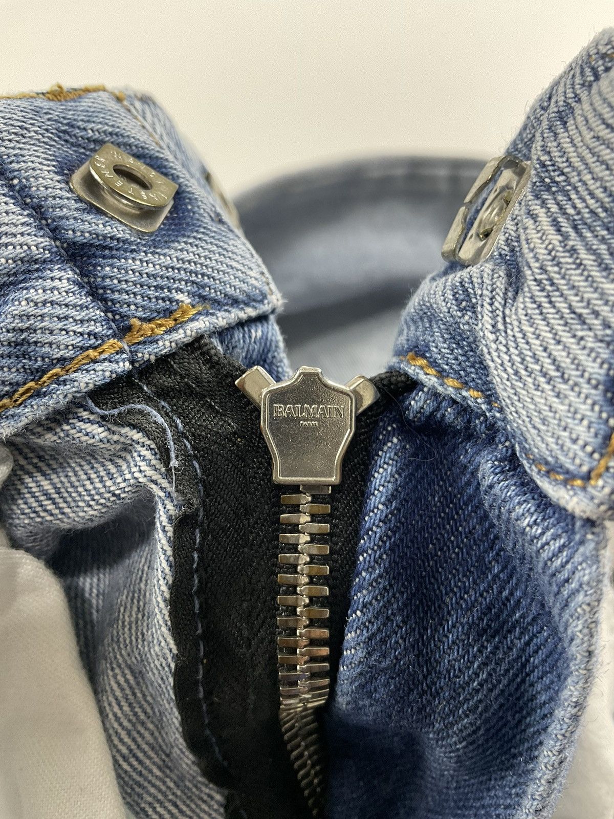 Balmain Balmain Slim Ripped Biker Pants Size US 28 / EU 44 - 8 Thumbnail