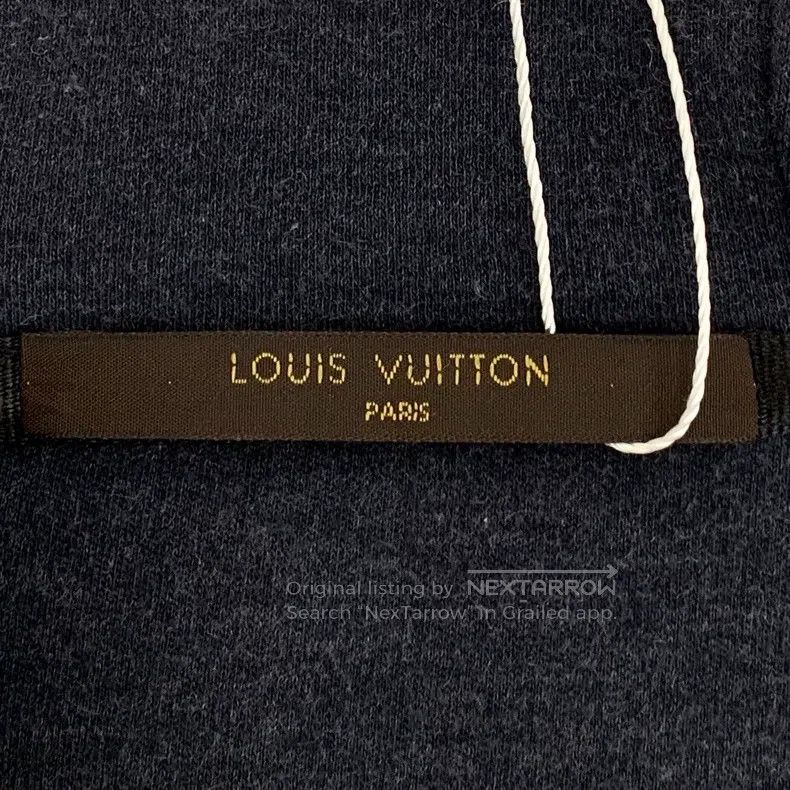 Louis Vuitton Louis Vuitton Blue-black medal-embroidered cotton hooded z Size US M / EU 48-50 / 2 - 5 Thumbnail