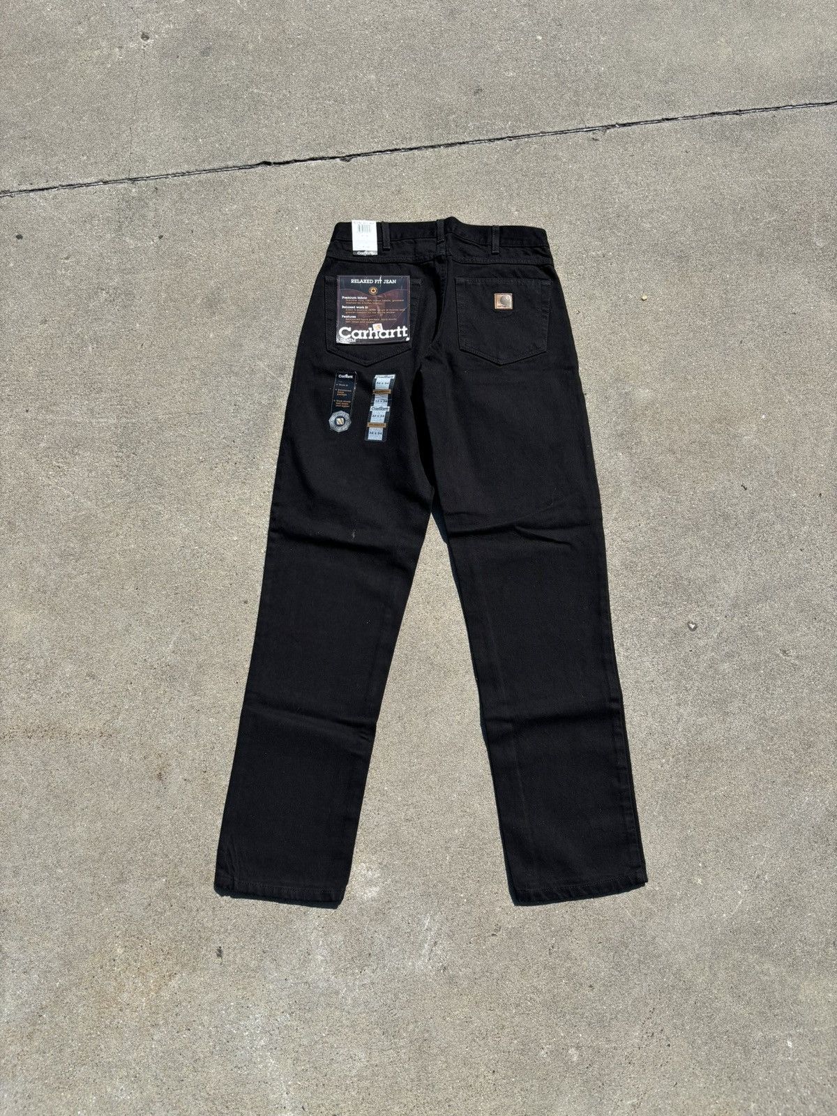 Carhartt Vintage Brand New Black Carpenter Carhartt Pants Size US 32 / EU 48 - 1 Thumbnail