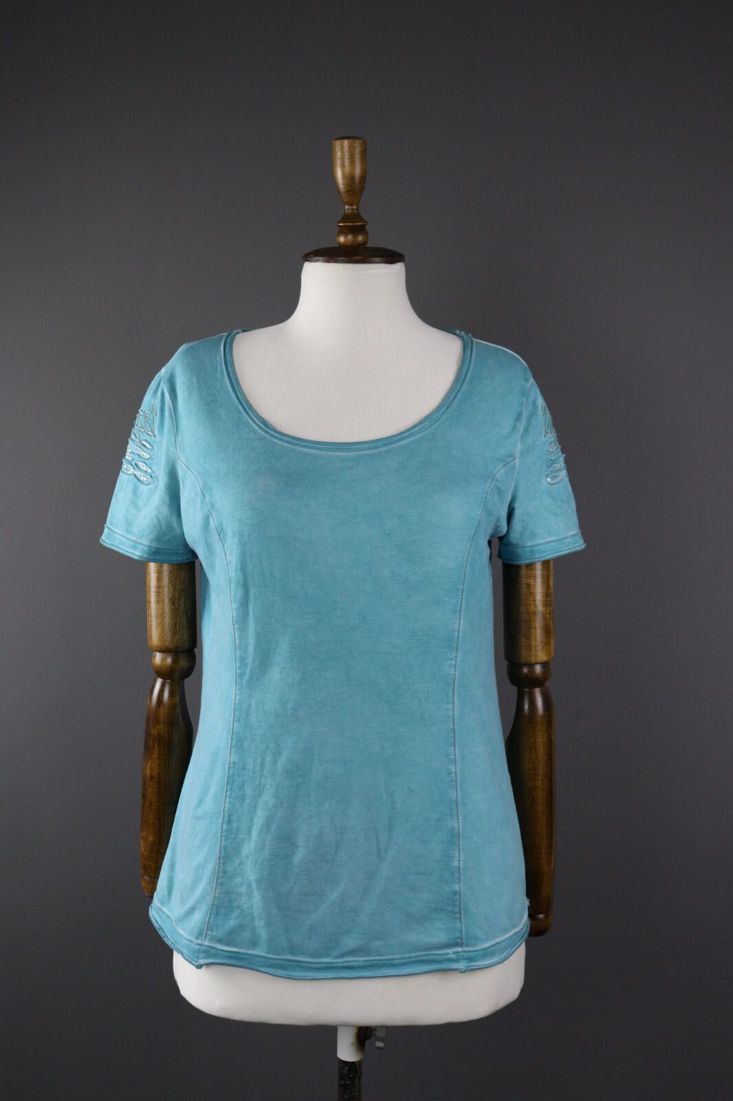 Bottega Veneta Bottega by Elisa Cavaletti Lagenlook Summer Top T-Shirt L Size L / US 10 / IT 46 - 1 Thumbnail