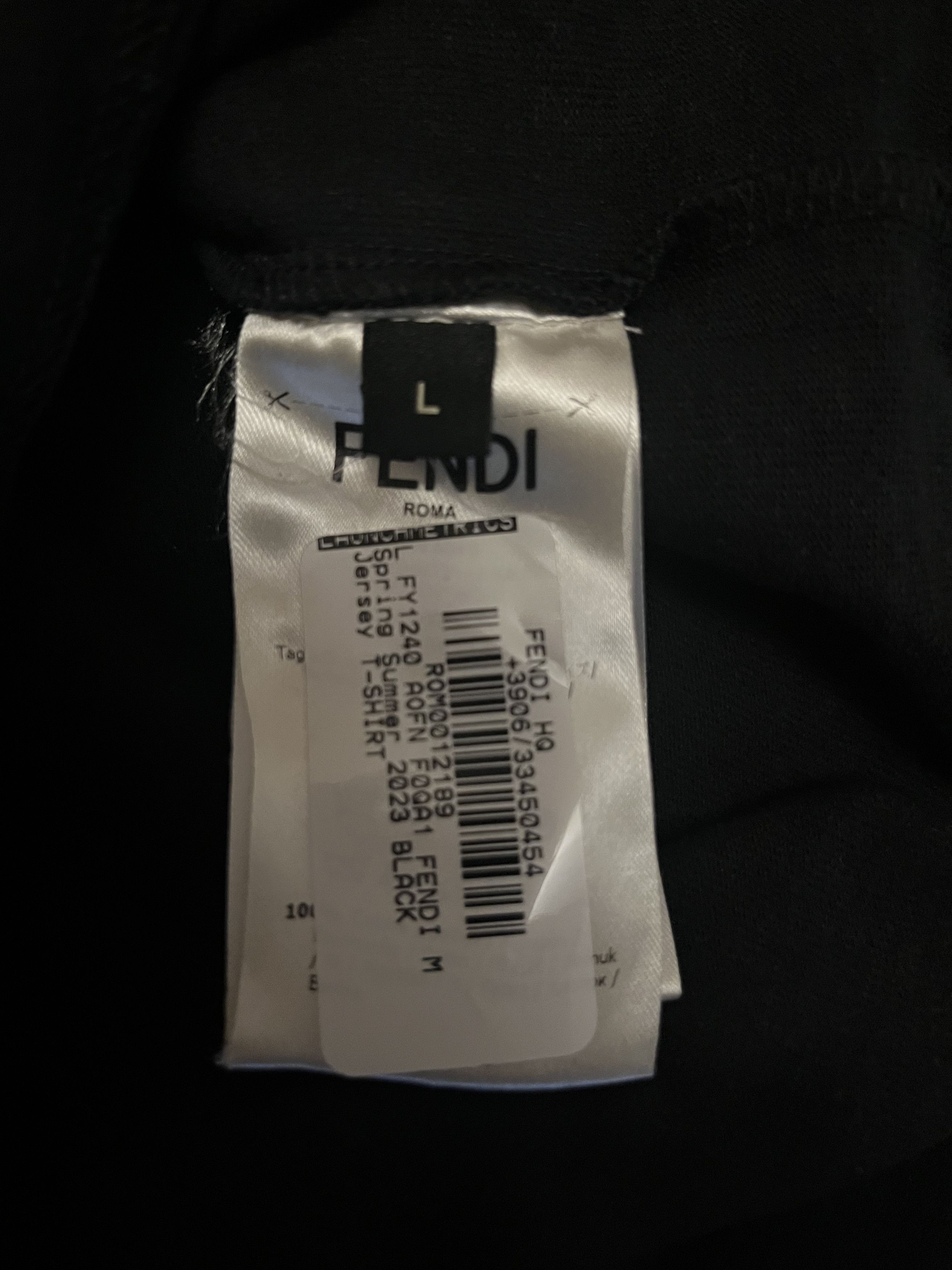 Fendi × Marc Jacobs FENDI x MARC JACOBS THE BAGUETTE TEE SS23 Size US L / EU 52-54 / 3 - 7 Thumbnail