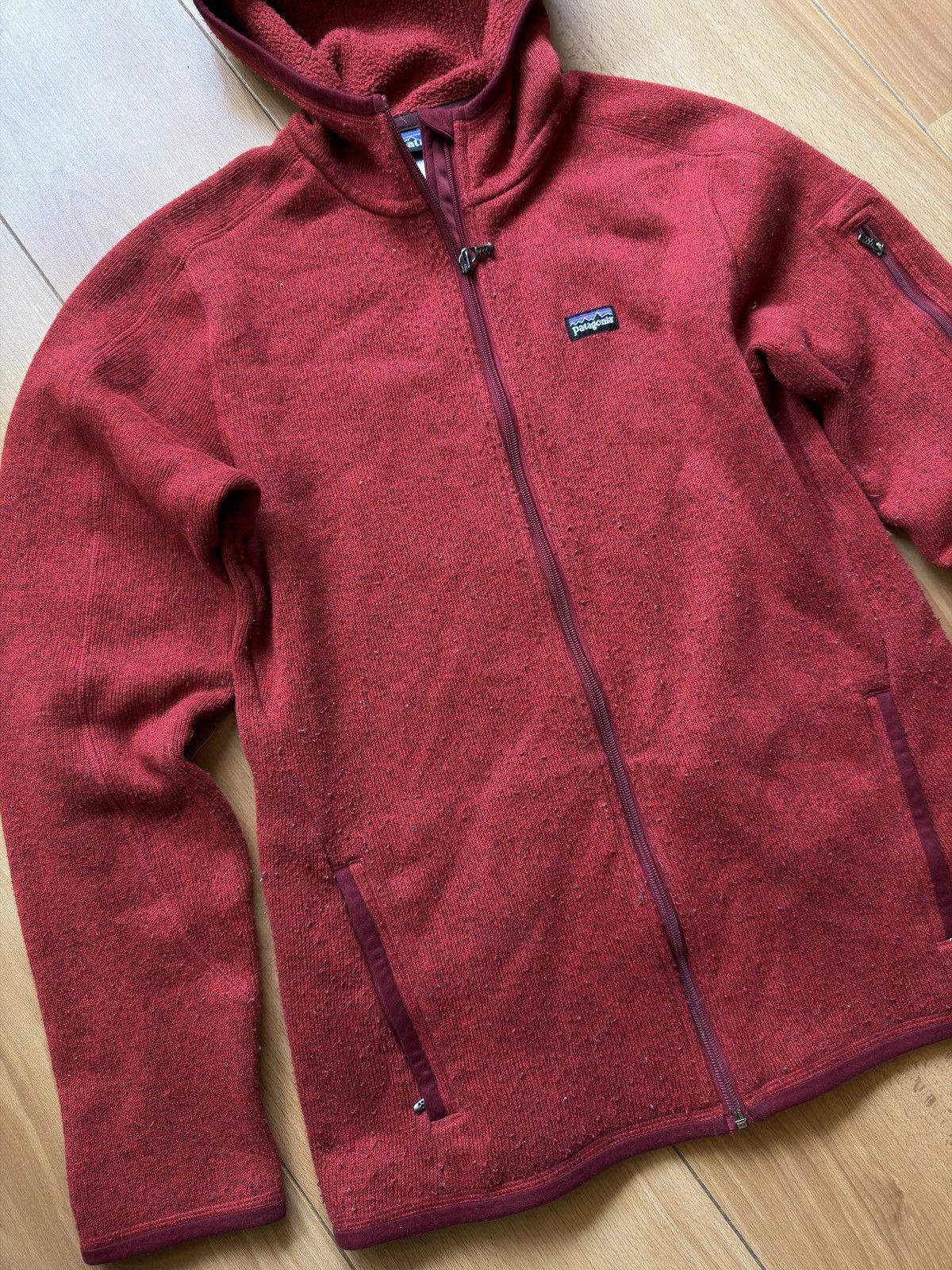 Patagonia Patagonia red zip fleece Size M / US 6-8 / IT 42-44 - 4 Thumbnail