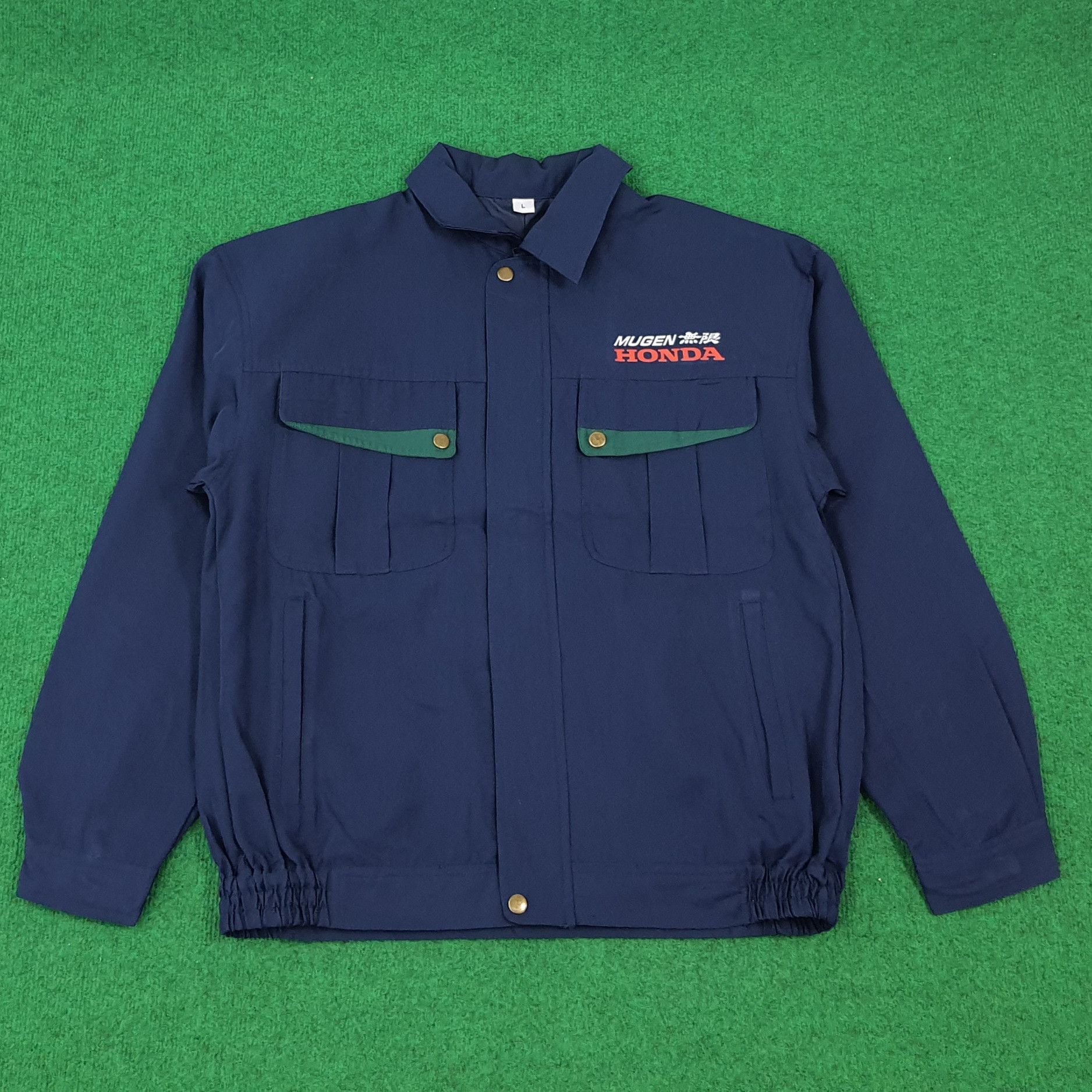 Japanese Brand × Vintage Vintage Honda Mugen Japan Motorsports Custom Jacket Size US M / EU 48-50 / 2 - 3 Thumbnail