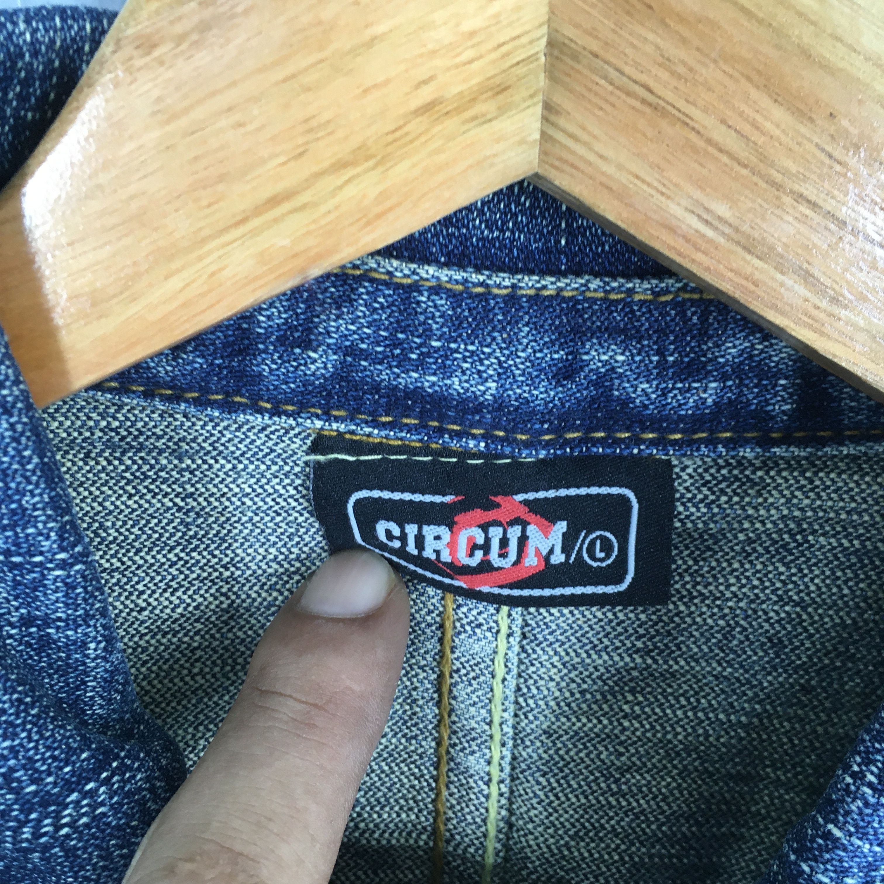 Vintage Vintage 1990s Circum Work Wear Jeans Chore Jacket L Size US L / EU 52-54 / 3 - 6 Thumbnail