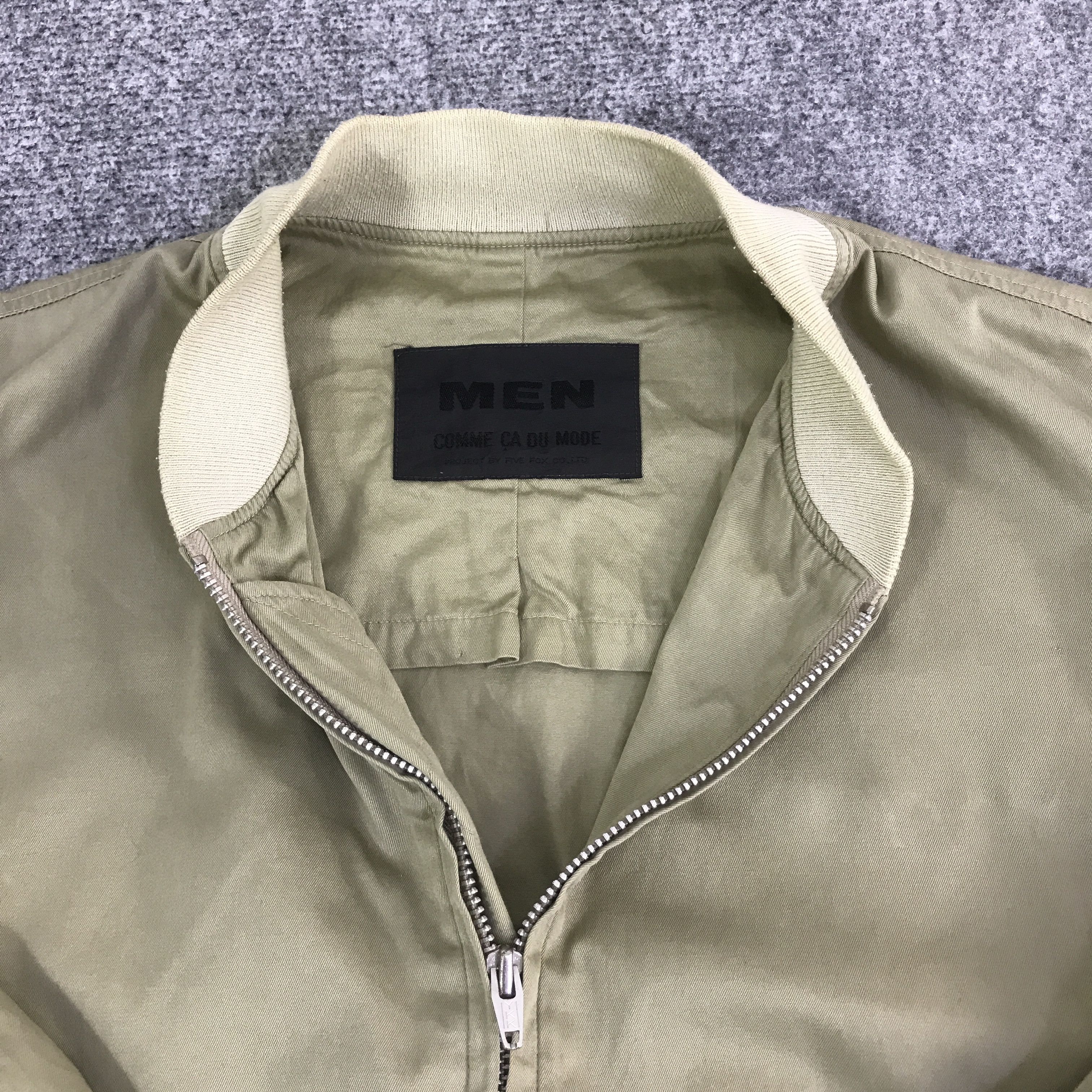 Japanese Brand COMME CA DU MODE BOMBER JAPAN JACKET Size US L / EU 52-54 / 3 - 10 Thumbnail