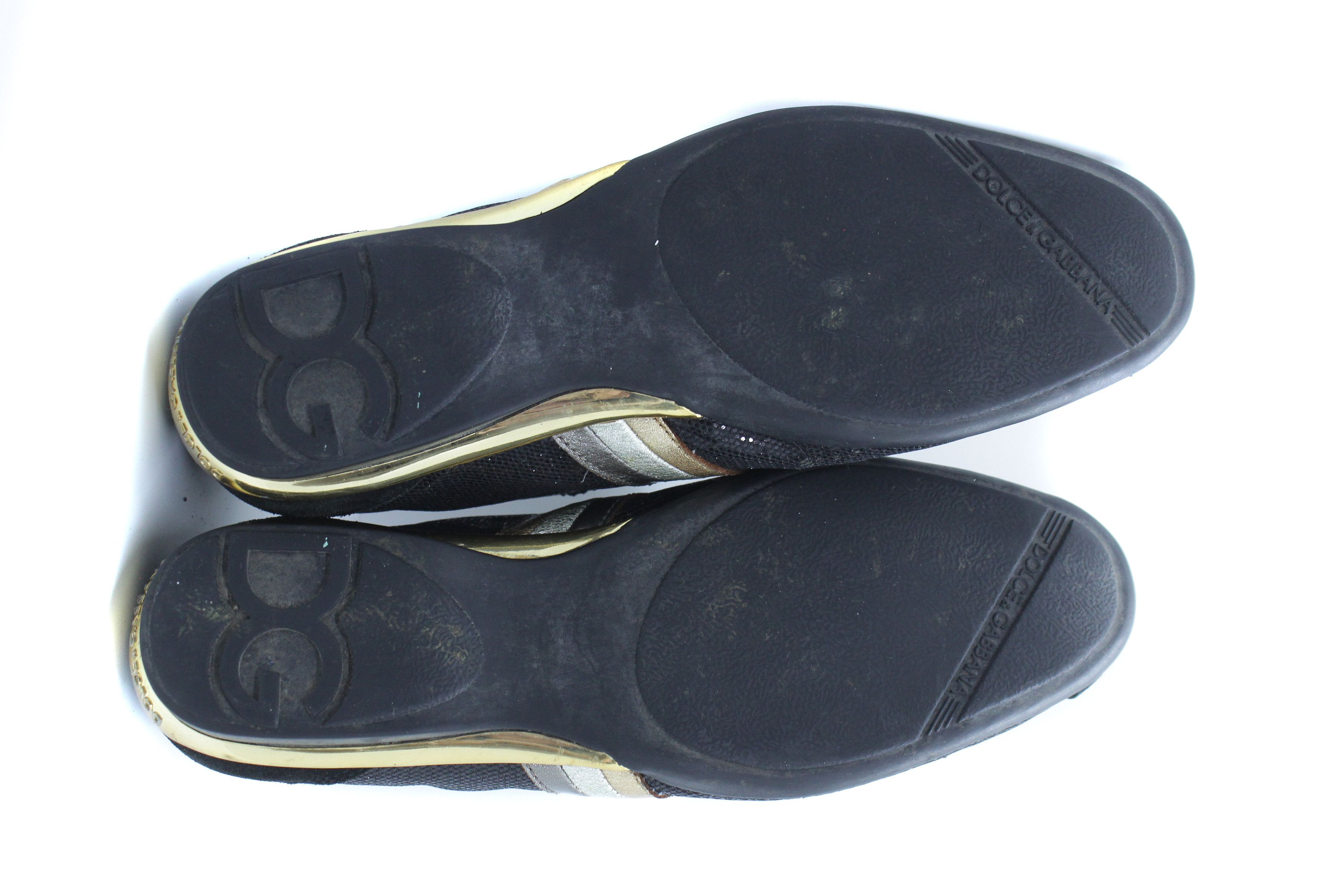 Dolce & Gabbana Y2K Low Top Shine Sneakers Size US 8 / IT 38 - 8 Thumbnail