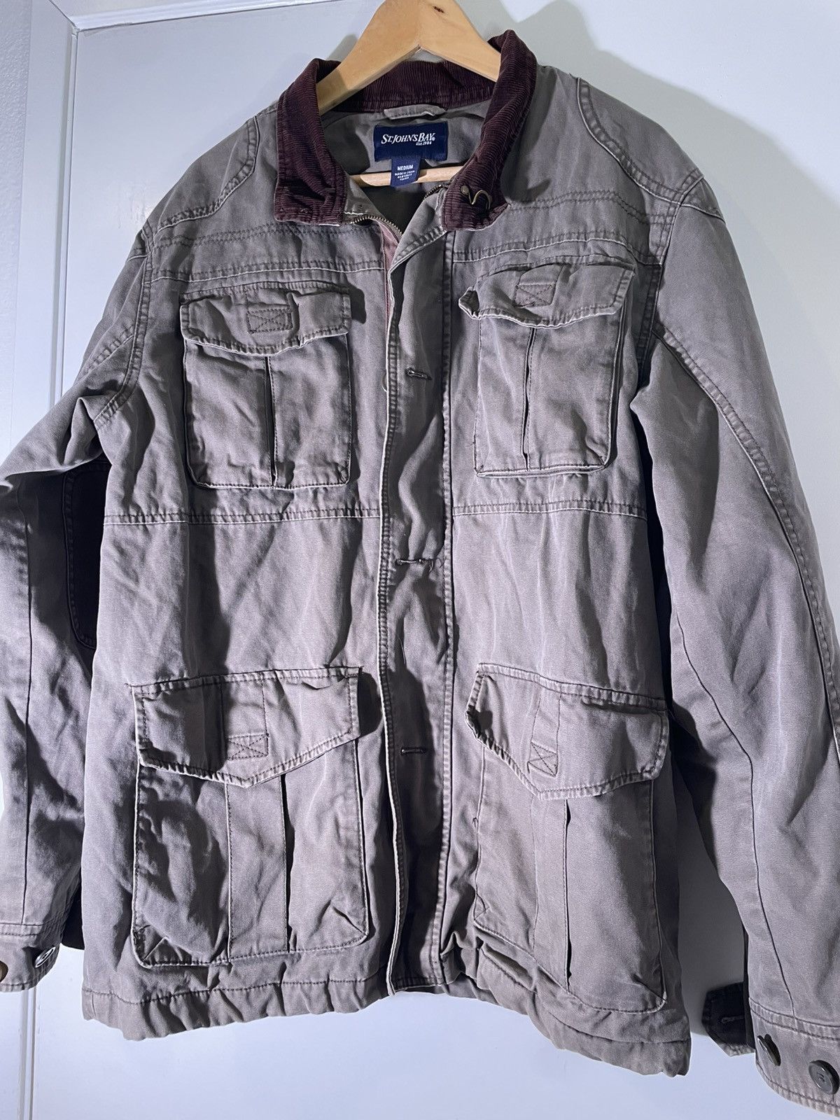 Vintage 90’s 2000’s Y2K VTG Vintage St. John’s Bay Retro Work Jacket Size US M / EU 48-50 / 2 - 3 Thumbnail