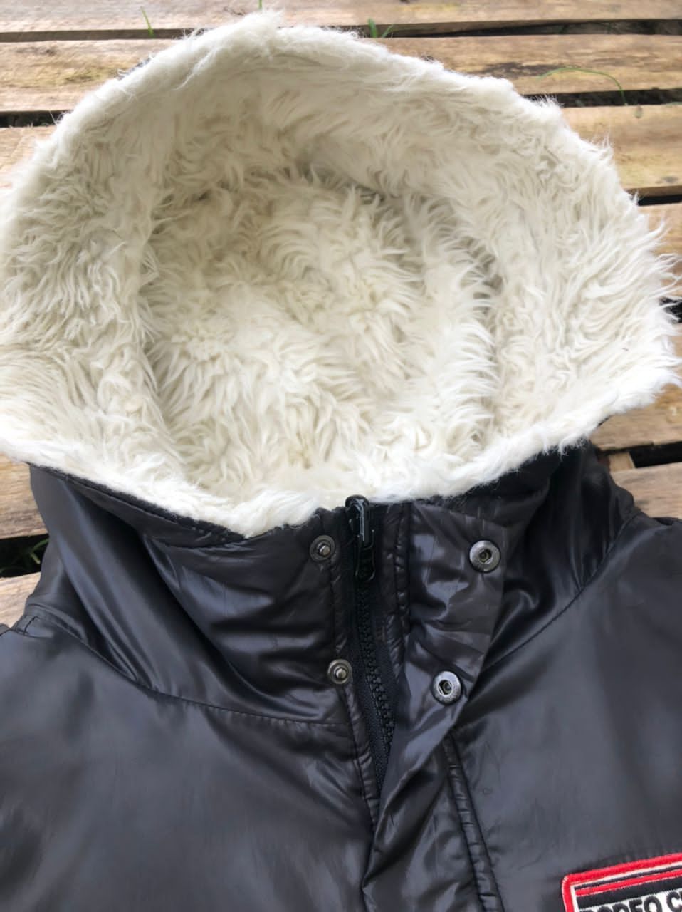 If Six Was Nine × Japanese Brand Ifsixwasnine Style Rodeo Crowns Fur Reversible Vests Hooded Size US S / EU 44-46 / 1 - 8 Thumbnail