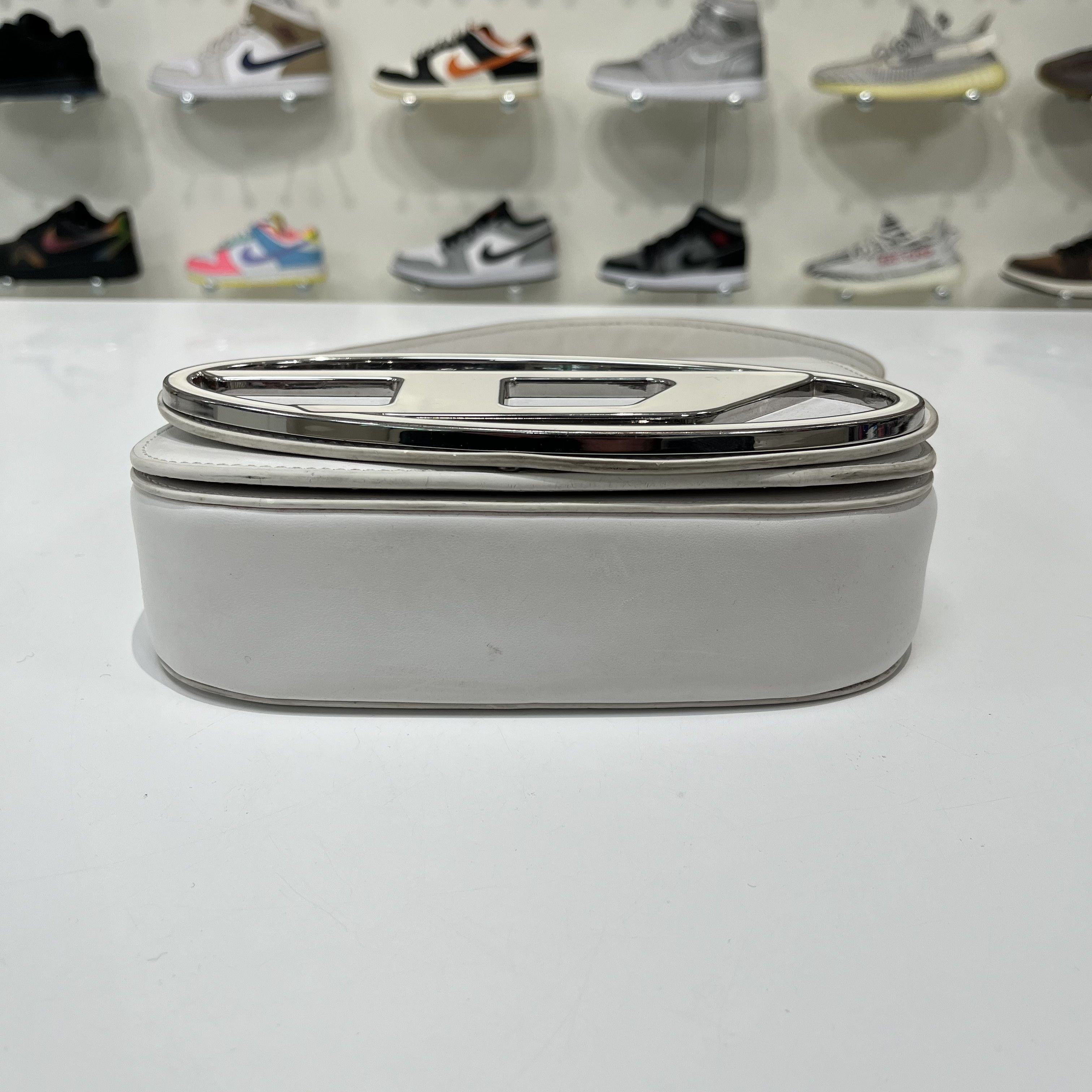 Diesel Diesel 1DR Leather Shoulder Bag White Size ONE SIZE - 5 Thumbnail
