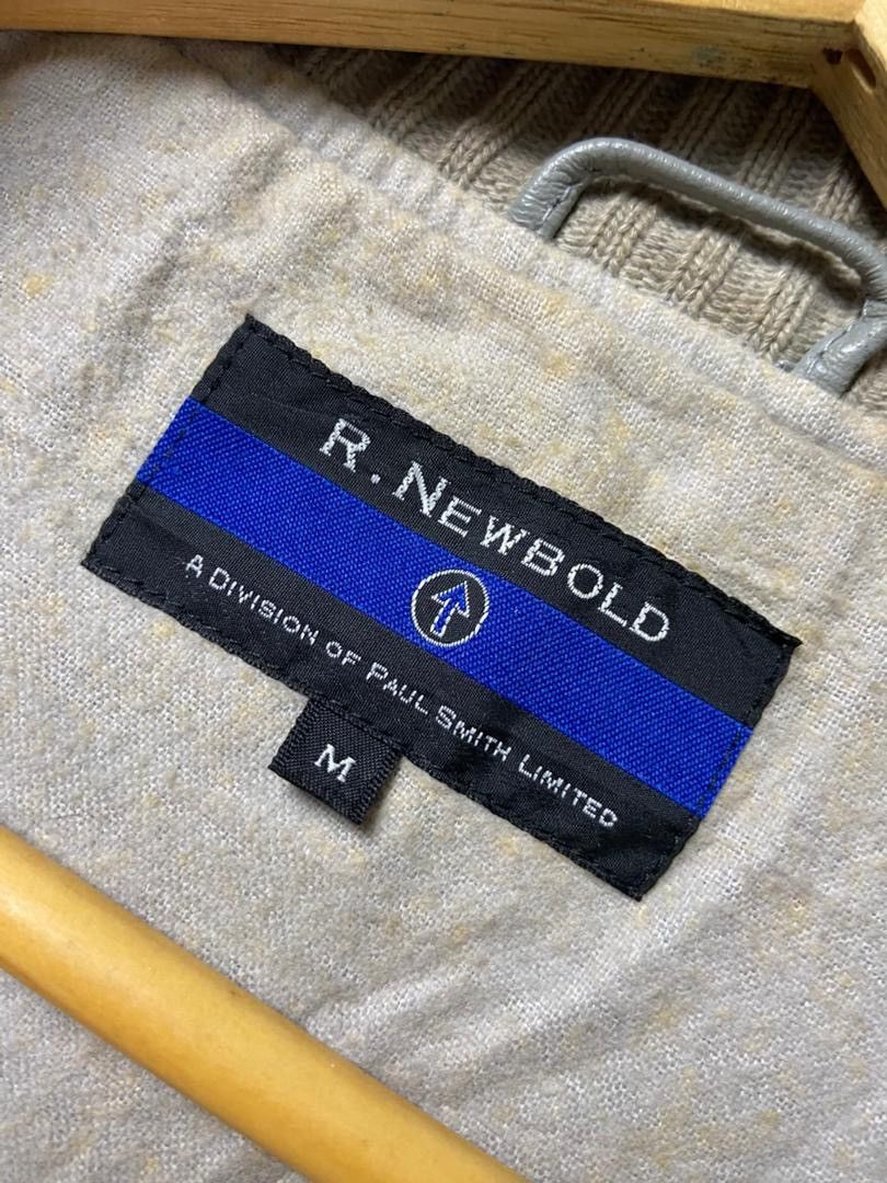 R.Newbold R.newbold + Paul Smith Varsity Leather Jacket (199) Size US M / EU 48-50 / 2 - 3 Thumbnail