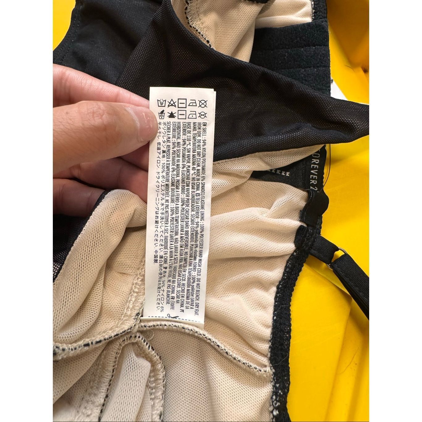 Forever 21 Forever 21 Black Mesh Corset Crop Top Women’s Medium Size M / US 6-8 / IT 42-44 - 8 Thumbnail