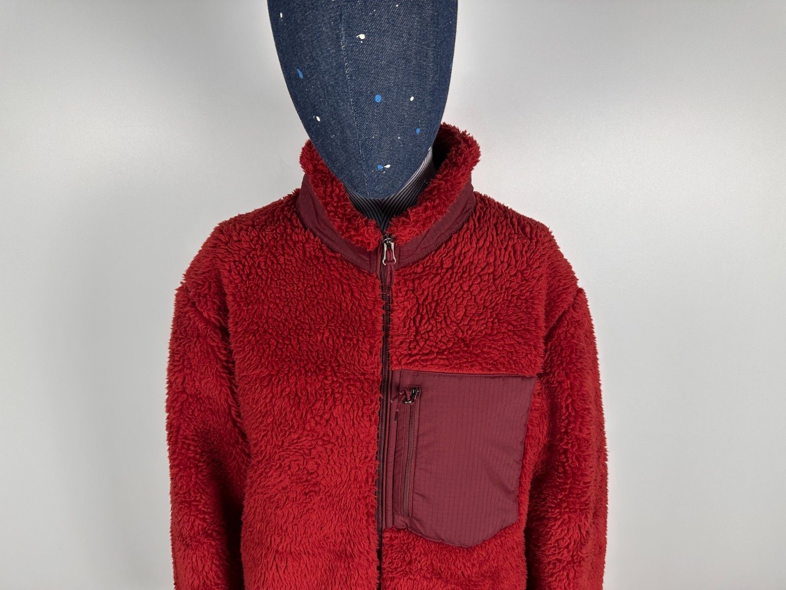 Uniqlo UniQlo Windproof Deep Fleece Jacket Womens Red Size S Size S / US 4 / IT 40 - 2 Thumbnail