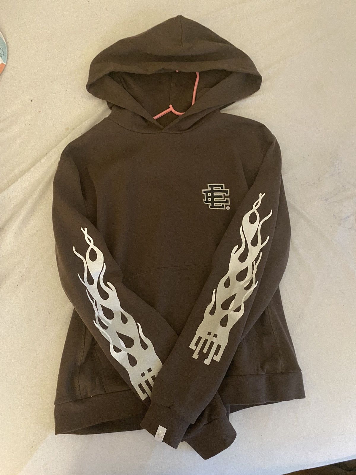 Eric Emanuel Eric Emanuel " Brown Flame " Hoodie Grailed