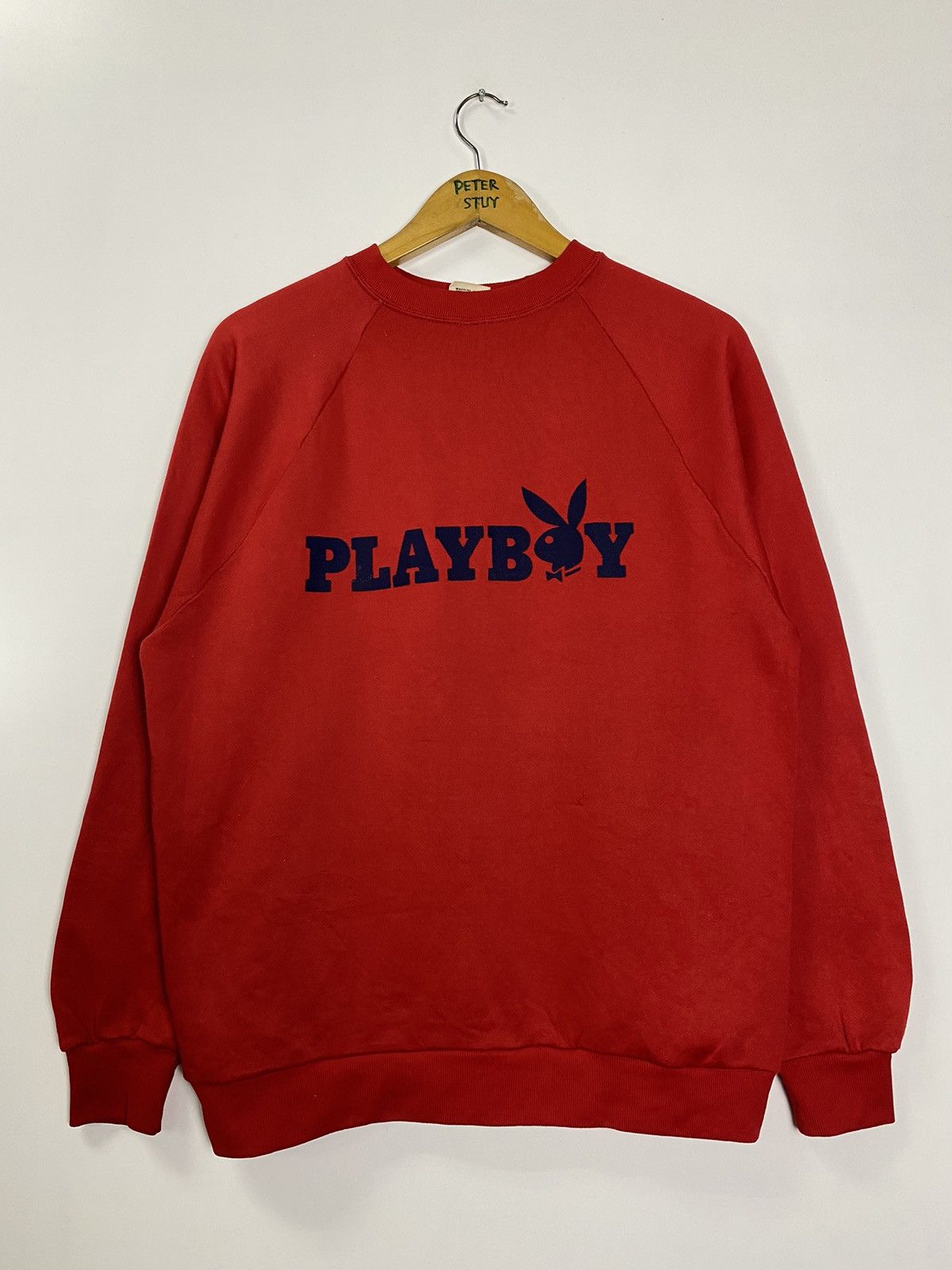 Playboy × Vintage Vintage 80s Playboy Sweater Size US XL / EU 56 / 4 - 2 Thumbnail
