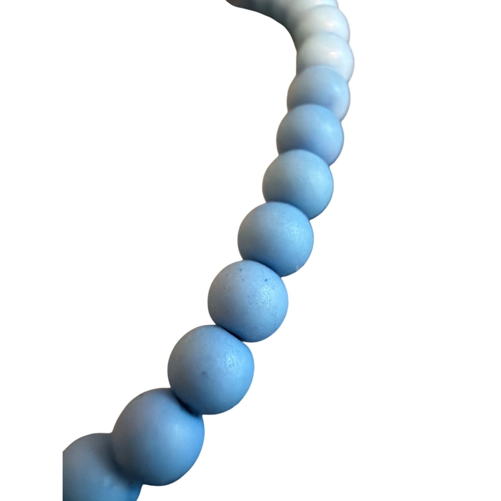 Other Virtu Made Blue Beaded Bracelet 50% Recycled Plastic Bali Ec Size ONE SIZE - 3 Thumbnail