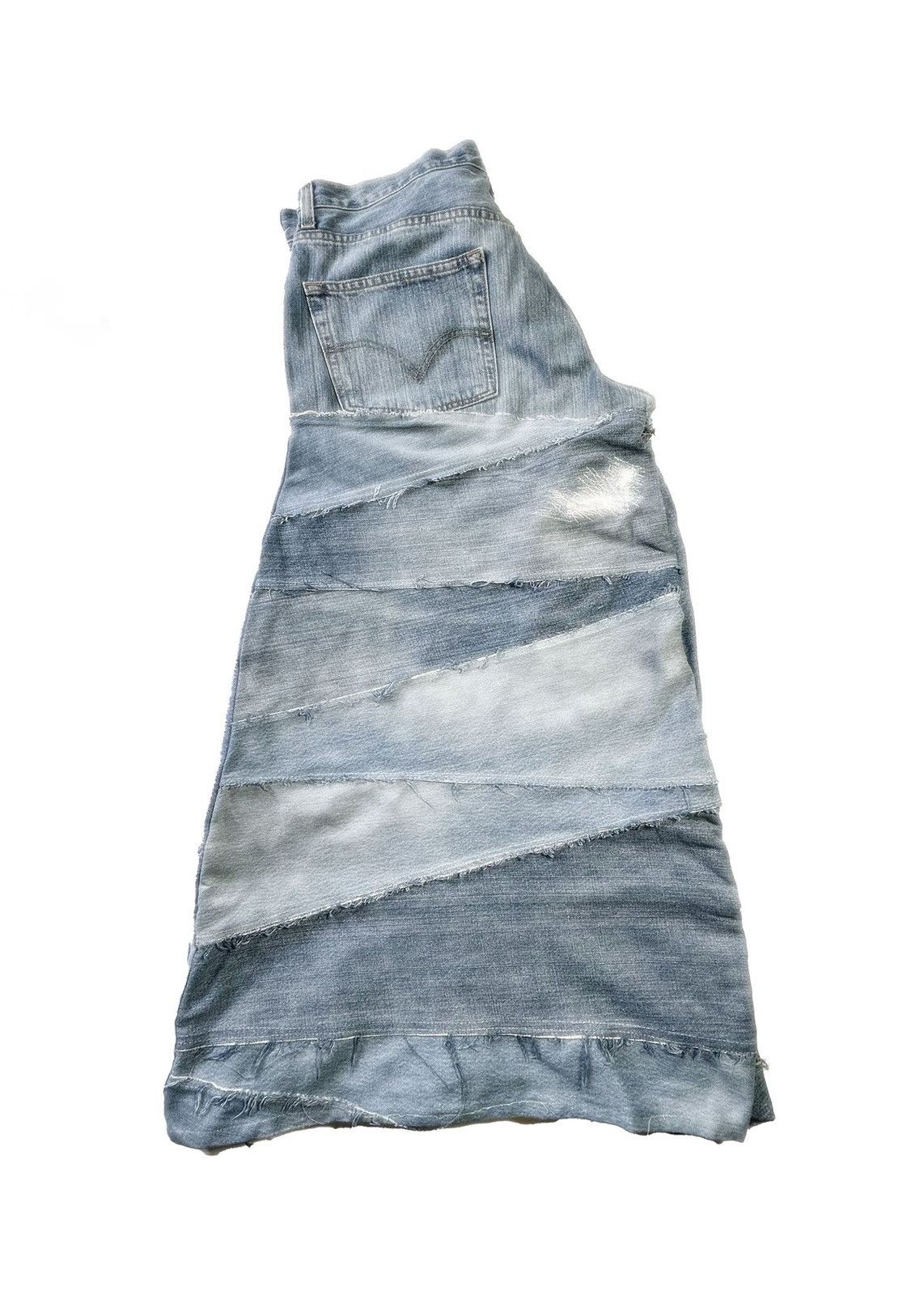 Handmade × Japanese Brand × Levi's Hagi Denim Levi’s Rework Size US 33 - 2 Thumbnail