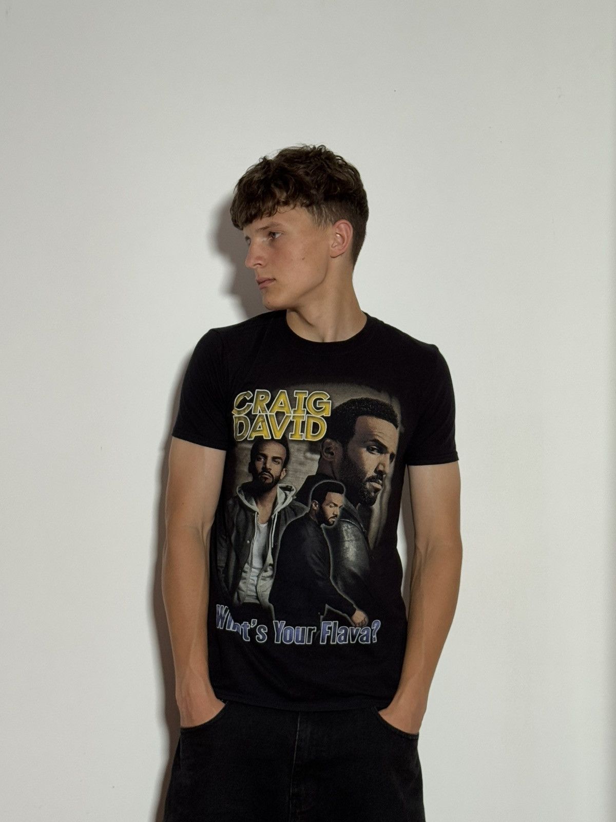Gildan Craig David What’s Your Flava Overprinted T-shirt Size US M / EU 48-50 / 2 - 1 Thumbnail