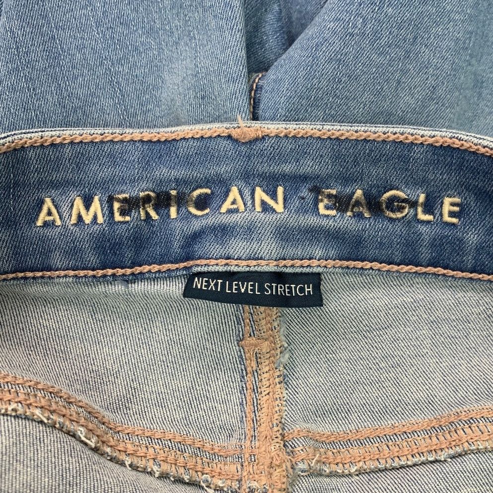 American Eagle Outfitters New American Eagle Womens Size 4 Skinny Bermuda Jorts Denim Size 27" / US 4 / IT 40 - 3 Thumbnail