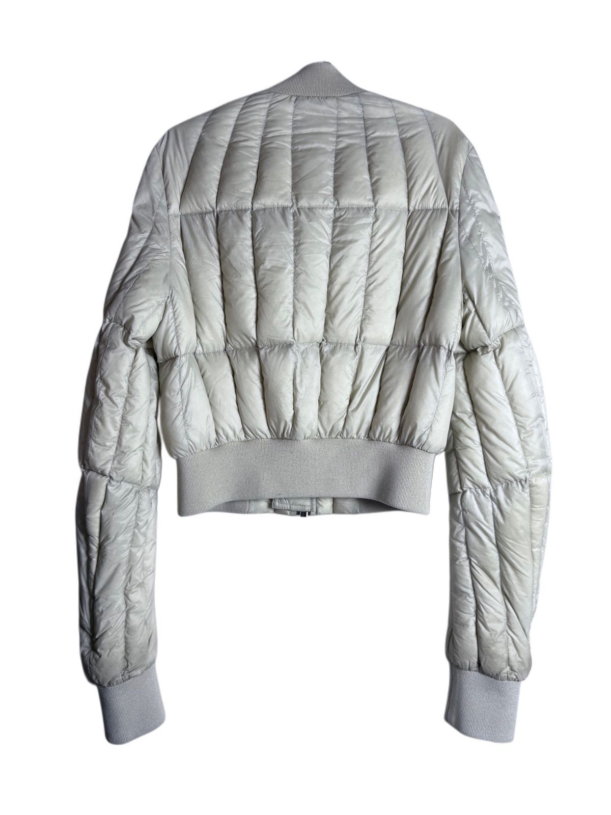Rick Owens Rick Owens Mainline Fog cropped bomber jacket Size US XS / EU 42 / 0 - 3 Thumbnail