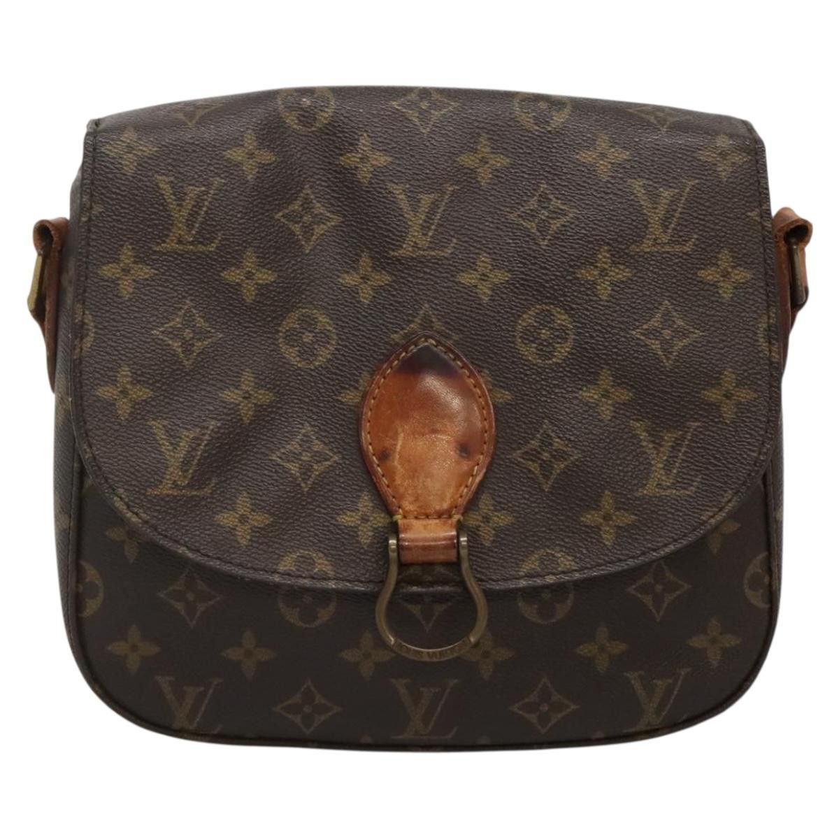 Louis Vuitton LOUIS VUITTON Monogram Saint Cloud GM Shoulder Bag M51242 Size ONE SIZE - 2 Thumbnail