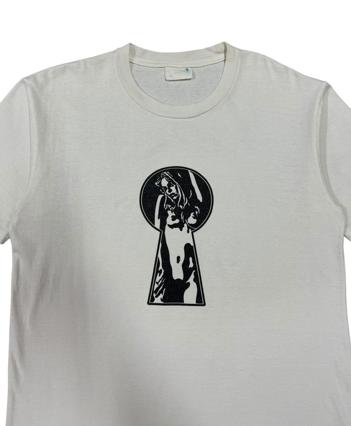 Hysteric Glamour Vtg🔥Hysteric Glamour Peeping Glamour Printed Tee Size US L / EU 52-54 / 3 - 3 Thumbnail