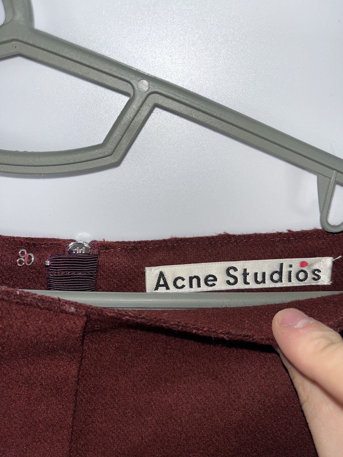 Acne Studios Acne Studios wool mini skirt Size 28" / US 6 / IT 42 - 3 Thumbnail