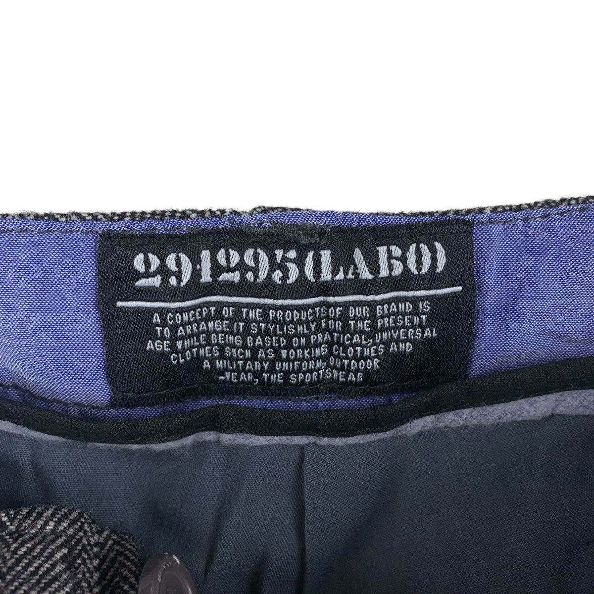 Japanese Brand 291295(labo) Herringbone Cargo pants Size US 32 / EU 48 - 3 Thumbnail