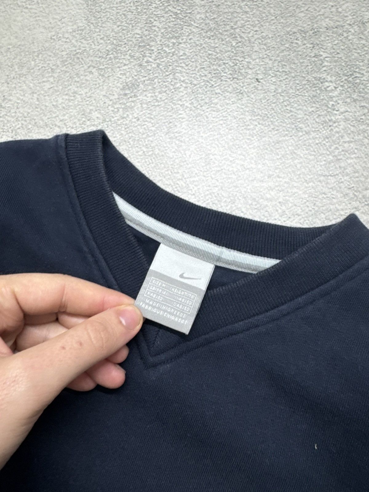 Nike Vintage Y2K Nike Mini Swoosh Sweatshirt 90’s Size US M / EU 48-50 / 2 - 8 Thumbnail