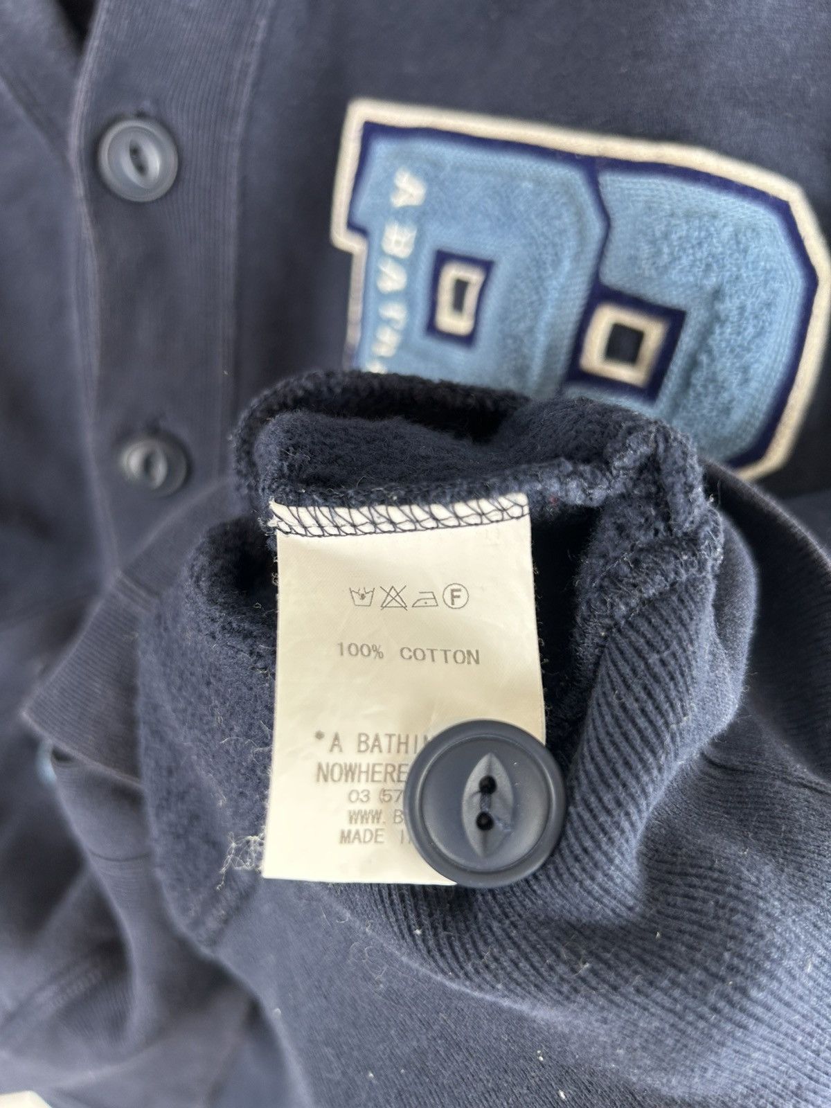 Bape Bape Logo Button Cardigan Size US S / EU 44-46 / 1 - 6 Thumbnail