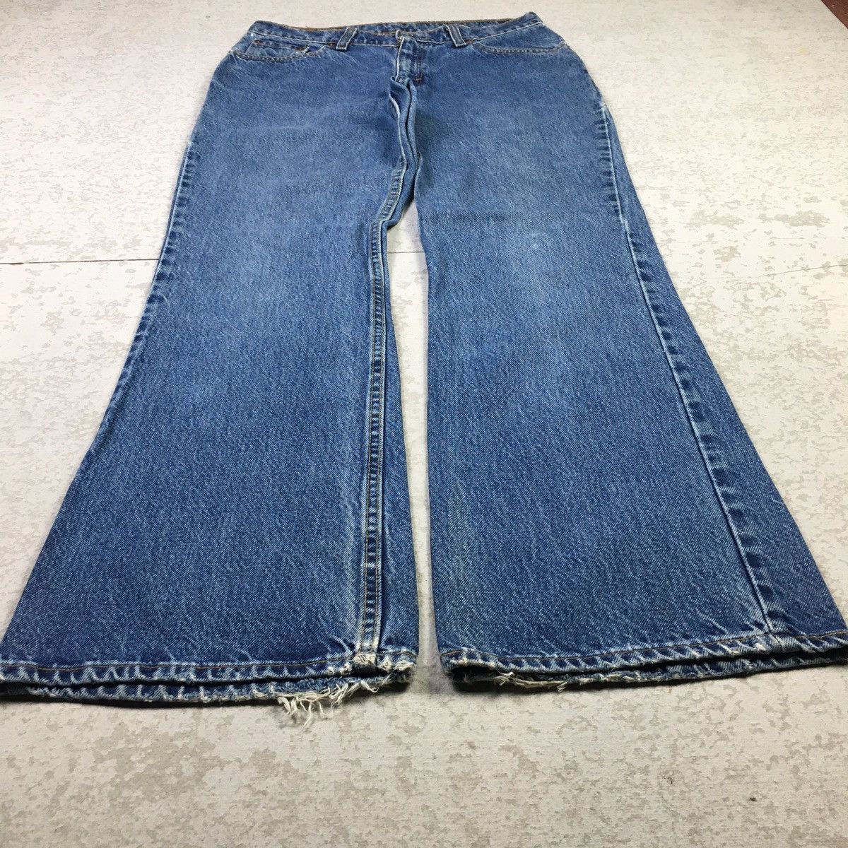 Levi's × Levi's Vintage Clothing × Vintage Flare💥Vintage 90s Levis 519 Low Rise Jeans Size US 30 / EU 46 - 3 Thumbnail