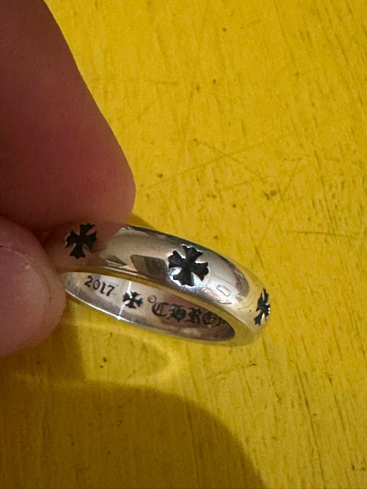Chrome Hearts CHROME HEARTS NEGATIVE PLUS RING | Grailed