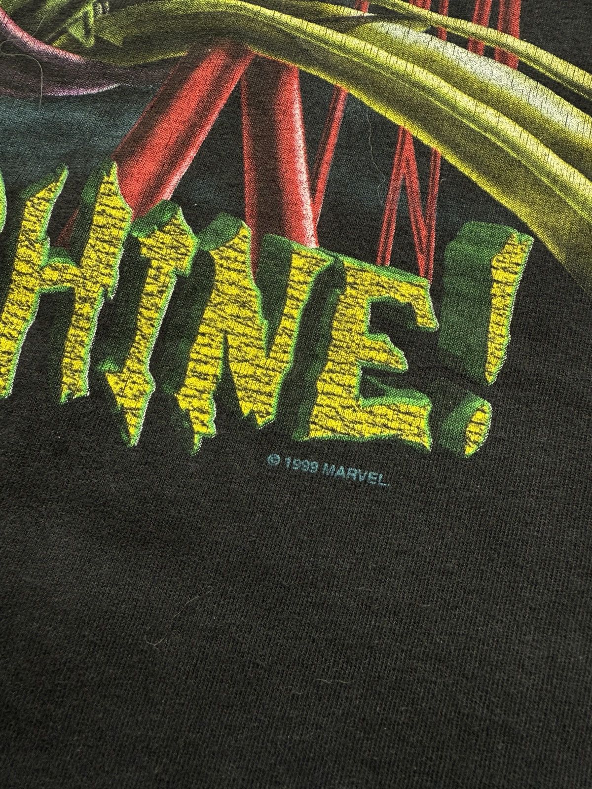 Marvel Comics Rare T shirt Marvel Hulk Vintage 1999 size L Size US L / EU 52-54 / 3 - 3 Thumbnail