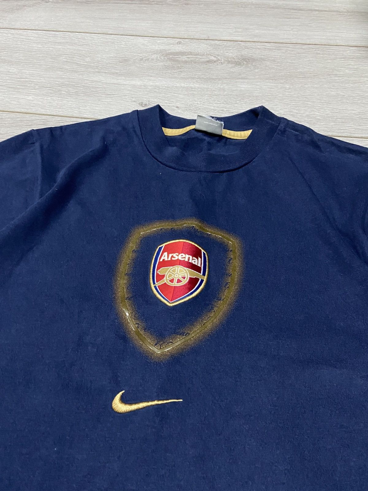 Nike Nike Arsenal big centr logo tee t-shirt Size US S / EU 44-46 / 1 - 4 Thumbnail