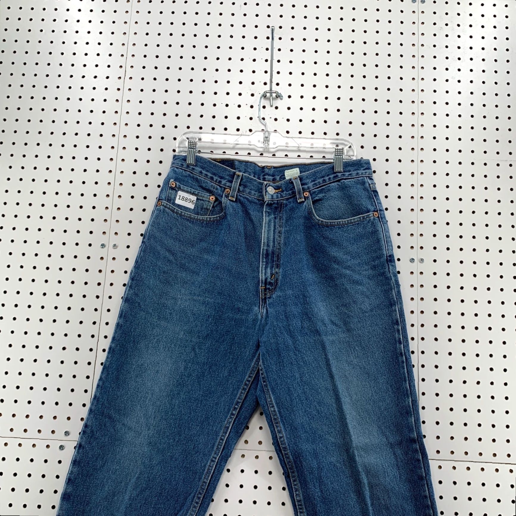 Levi's VINTAGE Levi's 550 Relaxed Fit Blue Denim Jeans 90s Mens 32x32 Size US 32 / EU 48 - 7 Thumbnail