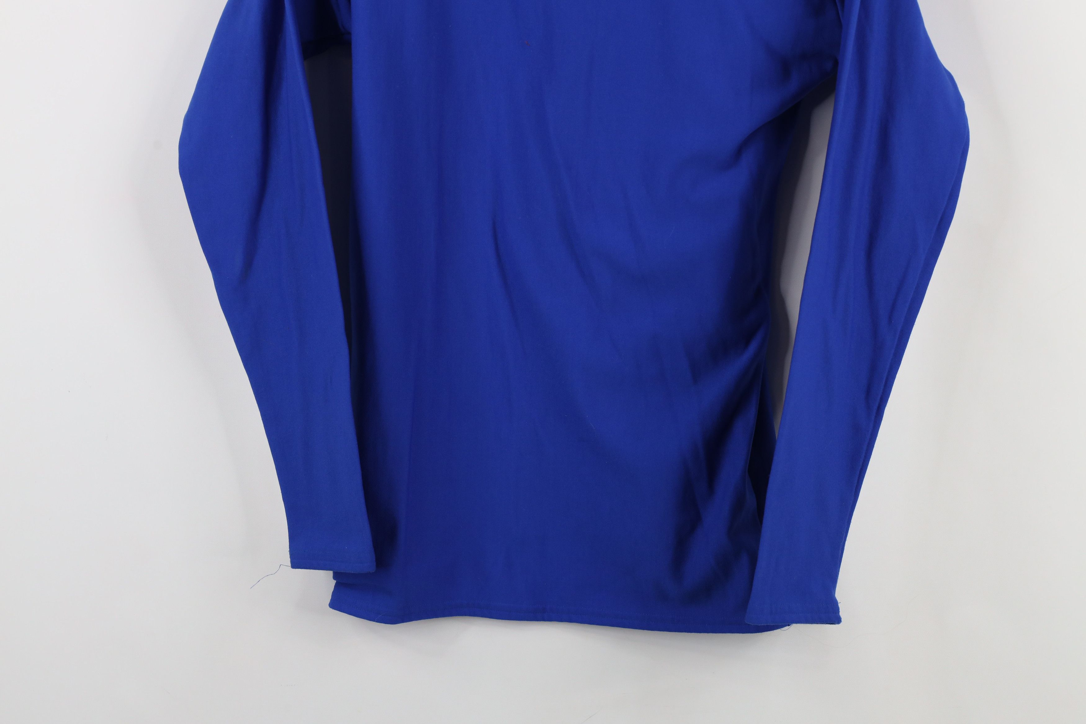 Under Armour × Vintage Under Armour Compression Mock Neck Long Sleeve T-Shirt Blue Size US M / EU 48-50 / 2 - 3 Thumbnail