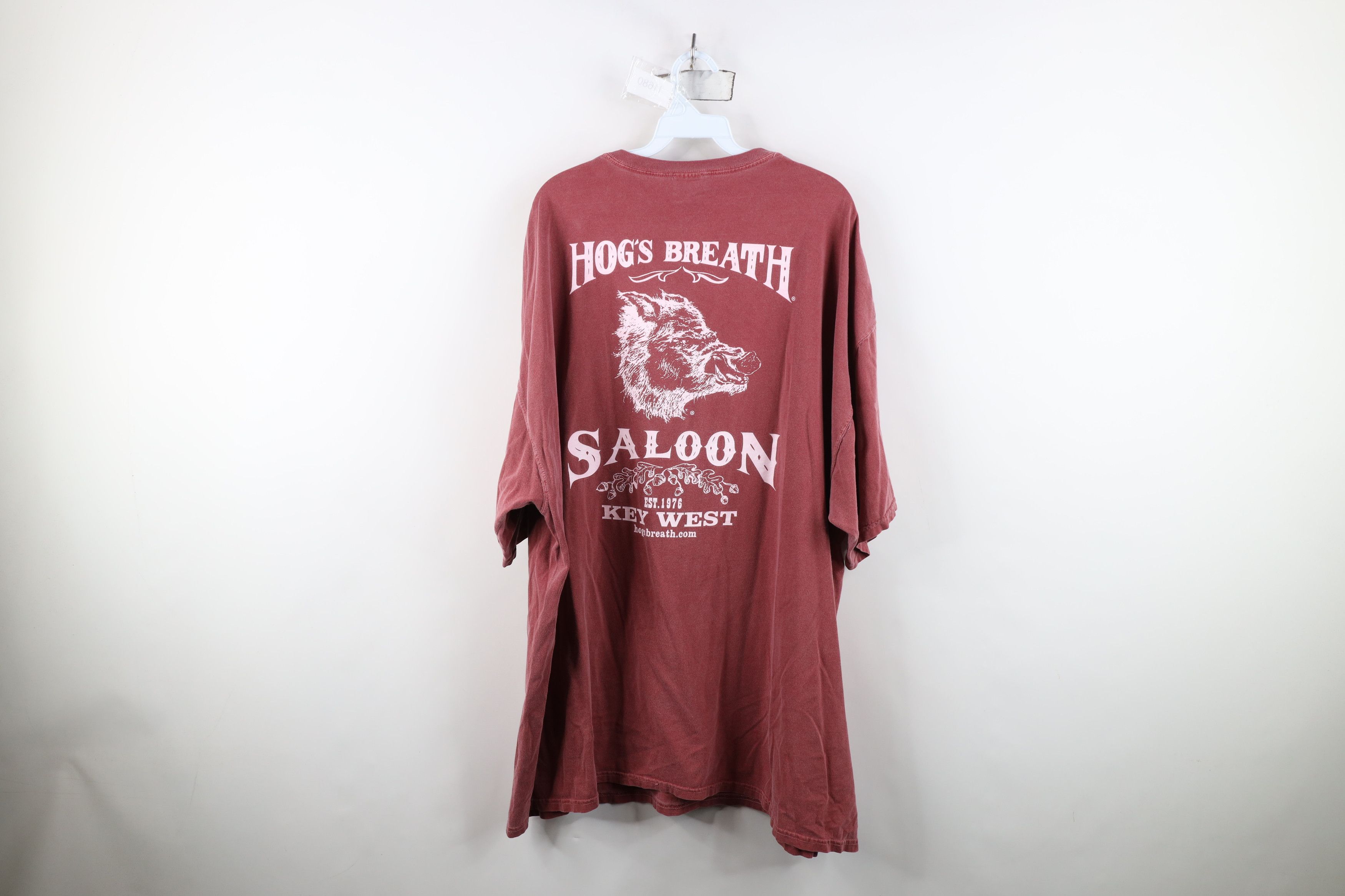 Vintage Vintage Y2K Streetwear Breath Saloon Short Sleeve T-Shirt Size US XXL / EU 58 / 5 - 12 Thumbnail