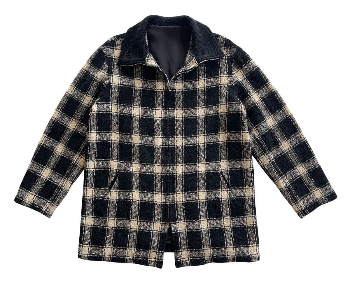 Y's for Men AW1992 Yohji Yamamoto Zip Up Tartan Blouson Jacket Size US L / EU 52-54 / 3 - 3 Thumbnail