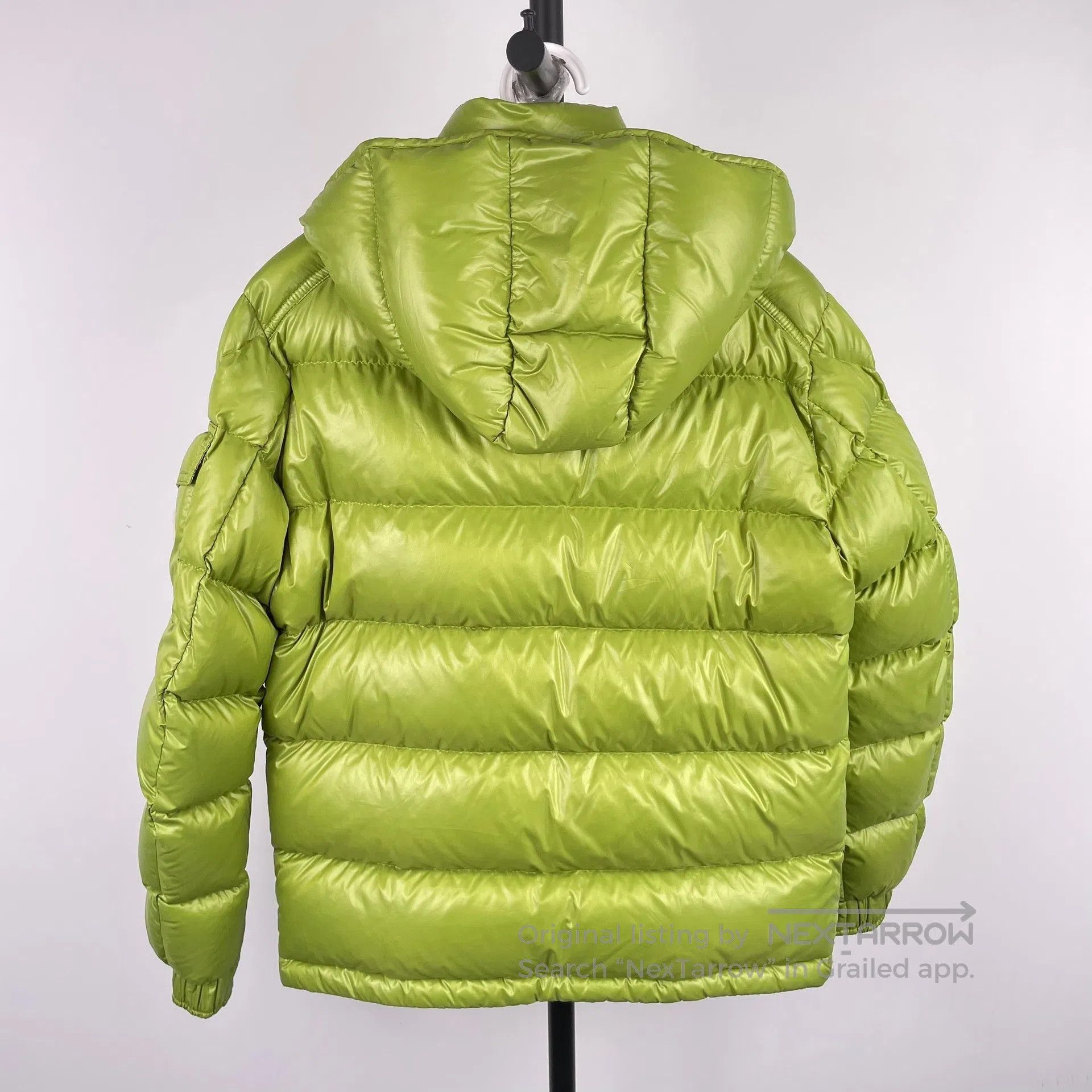 Moncler Moncler Avocado green down jacket| Size S / US 4 / IT 40 - 2 Thumbnail