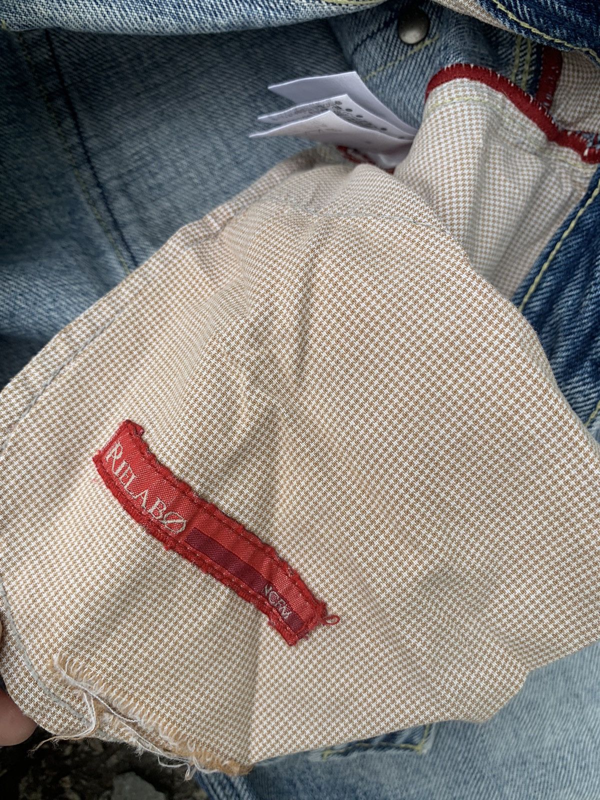 Nicole Club DISTRESSED NCFM NICOLE CLUB RIELABO SELVEDGE DENIM Size US 32 / EU 48 - 18 Thumbnail