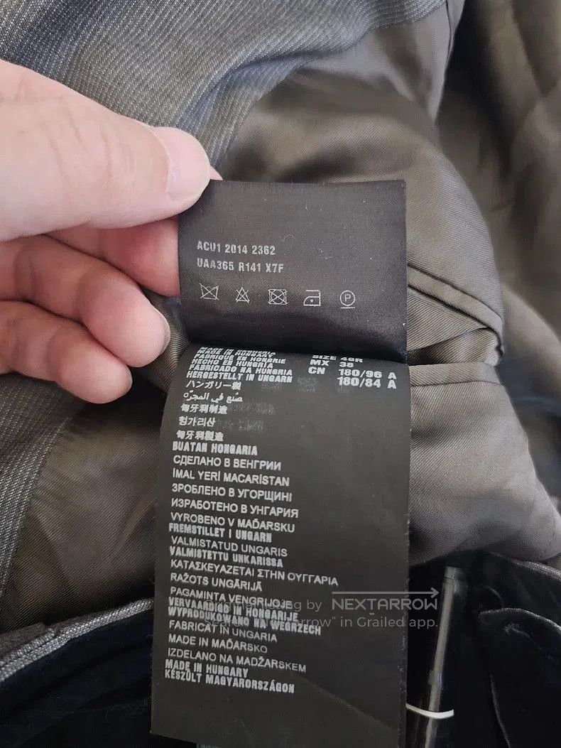 Prada Gray Wool Suit Set-yf.