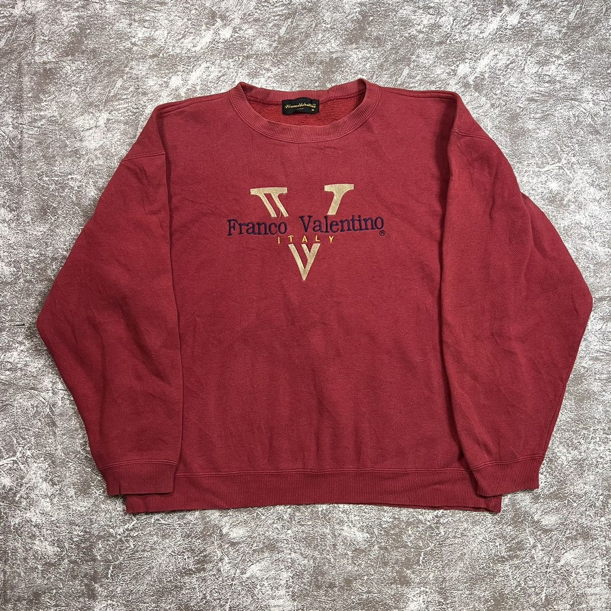 Vintage Vintage Franco Velentino Italy Embroidery Sweatshirts Size US M / EU 48-50 / 2 - 1 Thumbnail